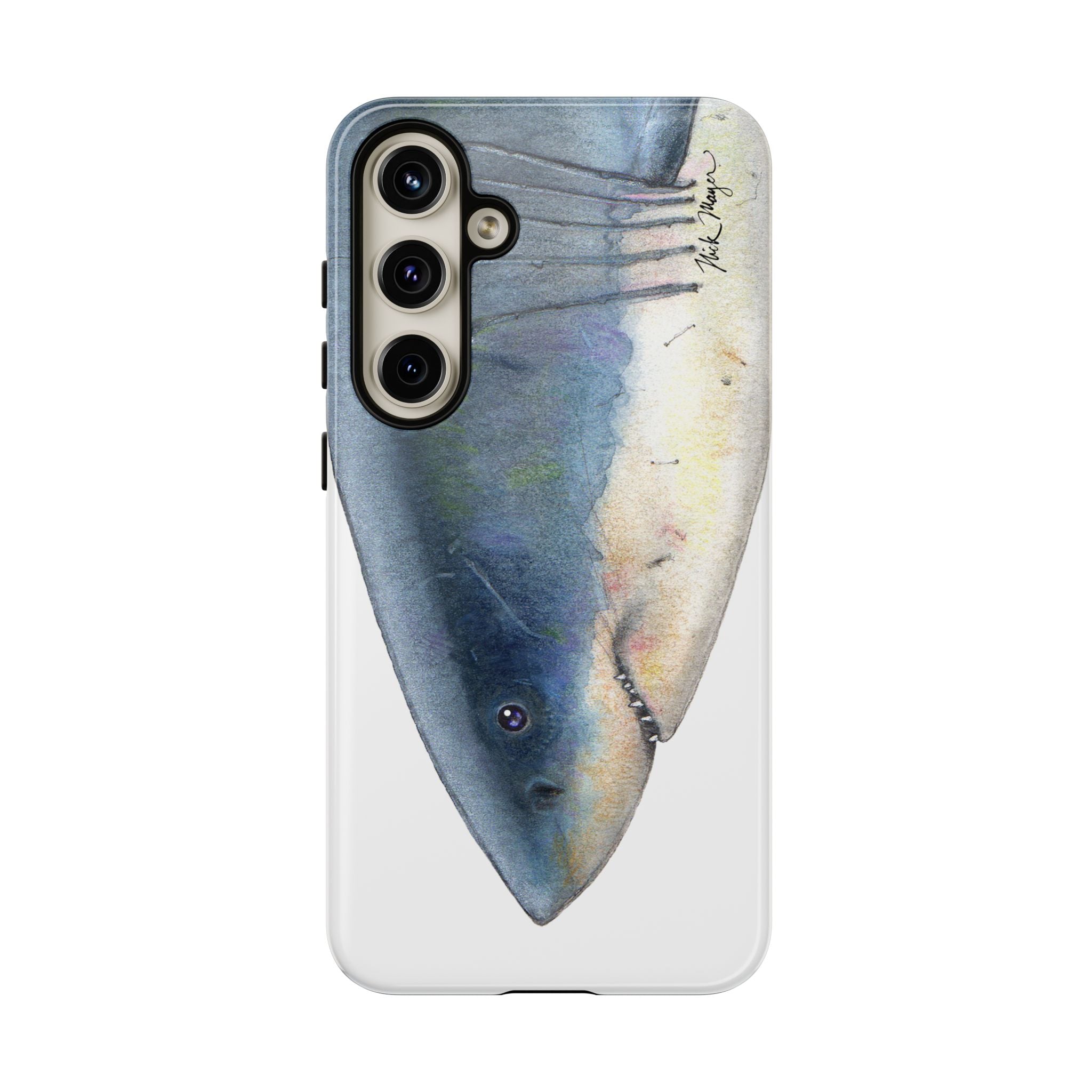 Great White Shark Face Phone Case (Samsung) Printify