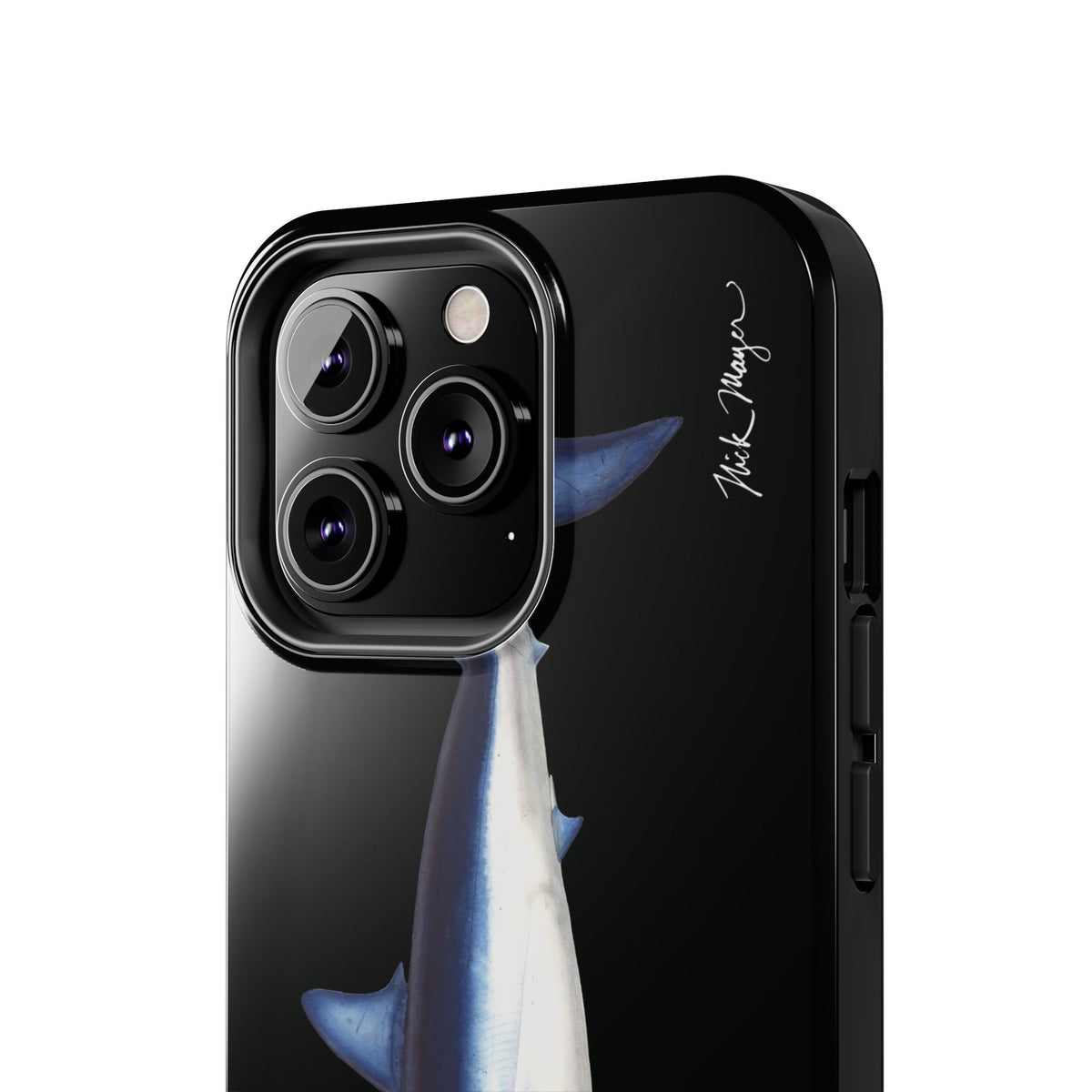 Mako Shark Black iPhone Case Printify