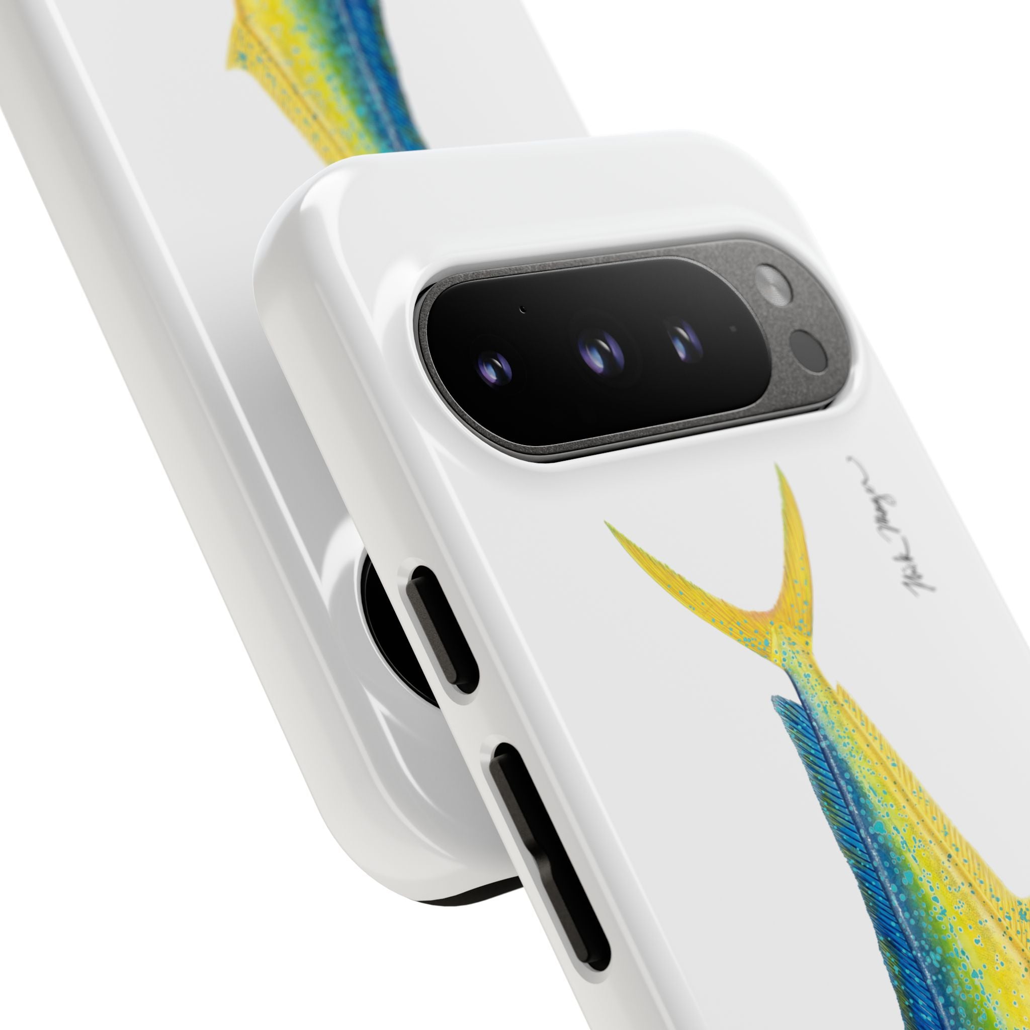 Bull Mahi White Phone Case (Samsung)