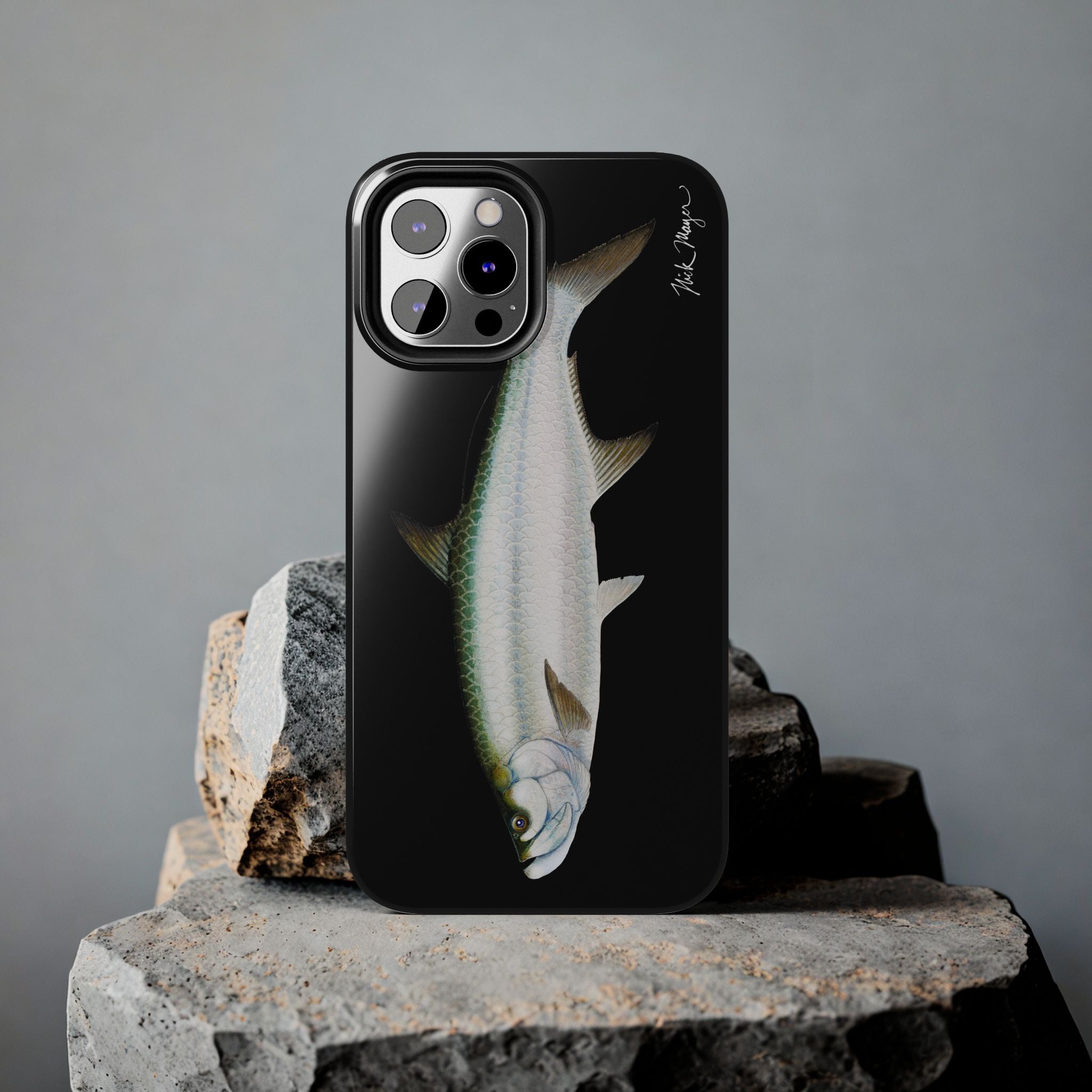 Tarpon Black Phone Case (iPhone)