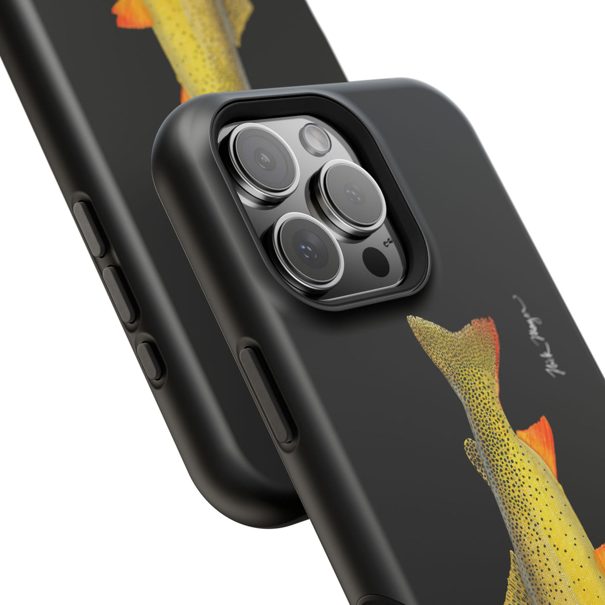 Cutthroat Trout 1 Black MagSafe iPhone Case Printify