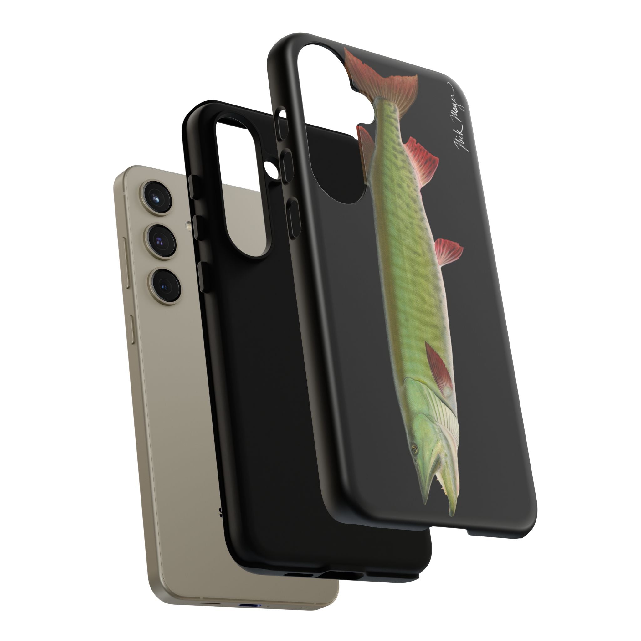 Trophy Muskie Black Phone Case (Samsung)
