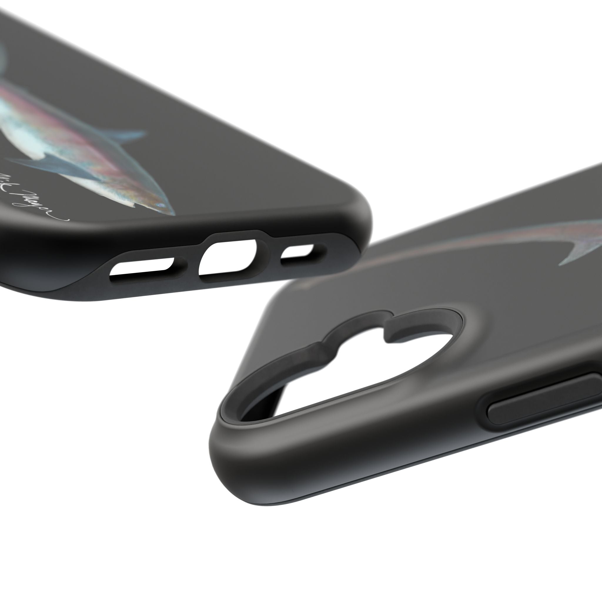 Thresher Shark MagSafe Black iPhone Case