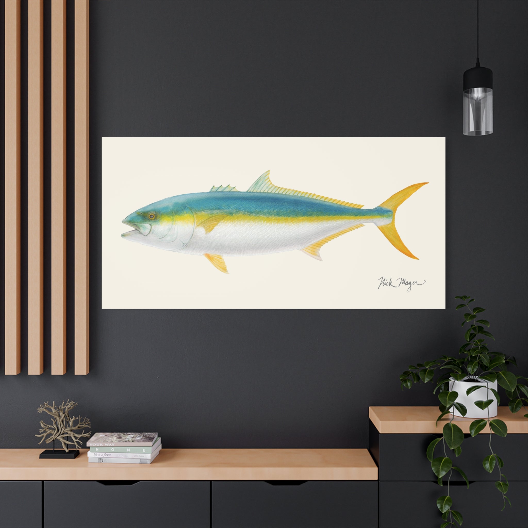 Yellowtail II Canvas Print