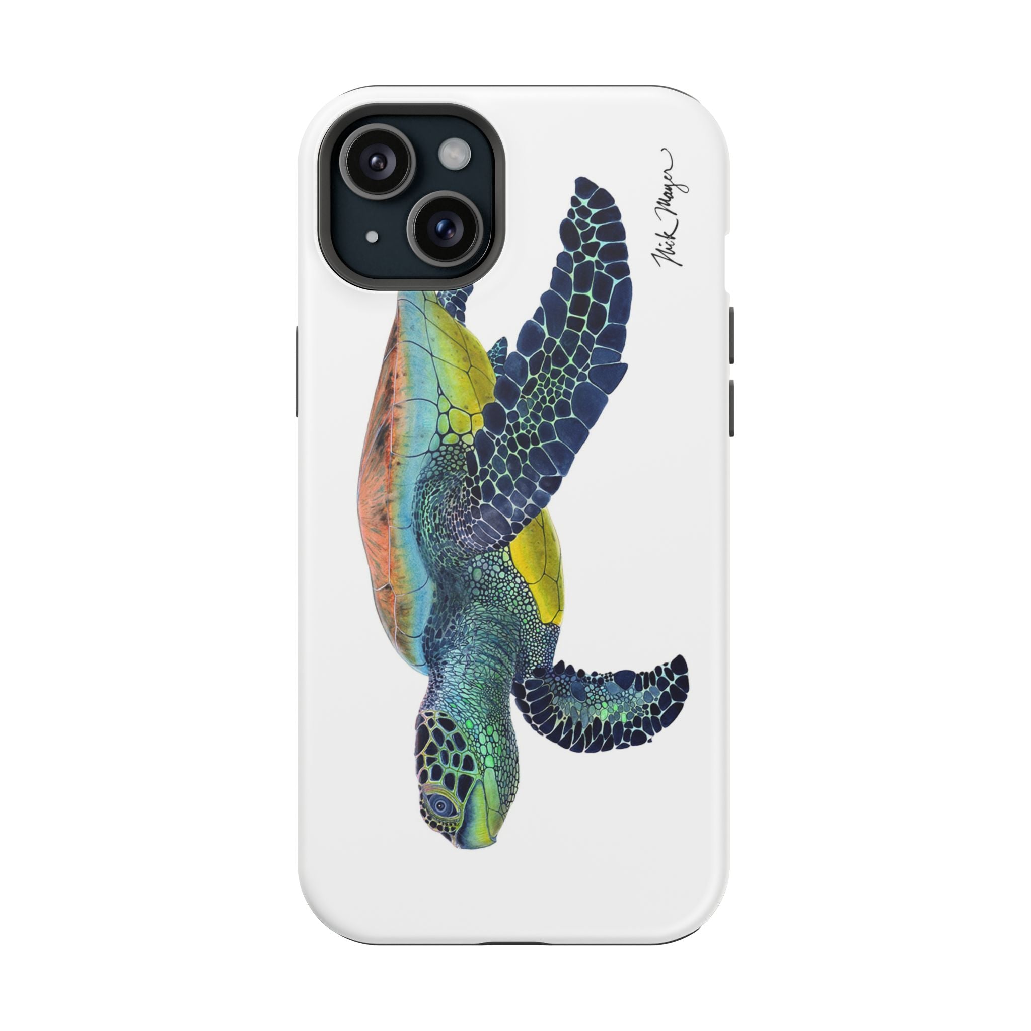 Green Sea Turtle II MagSafe iPhone Case