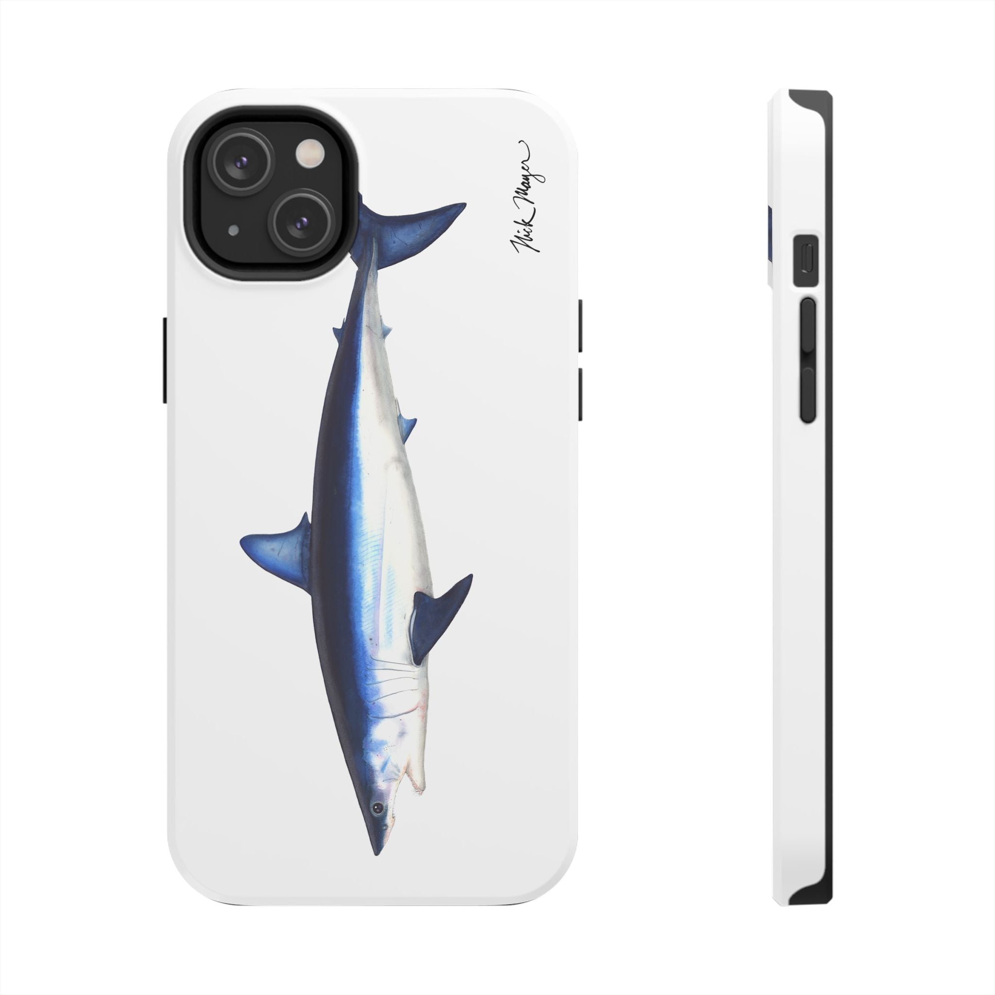 Mako Shark White Phone Case (iPhone)