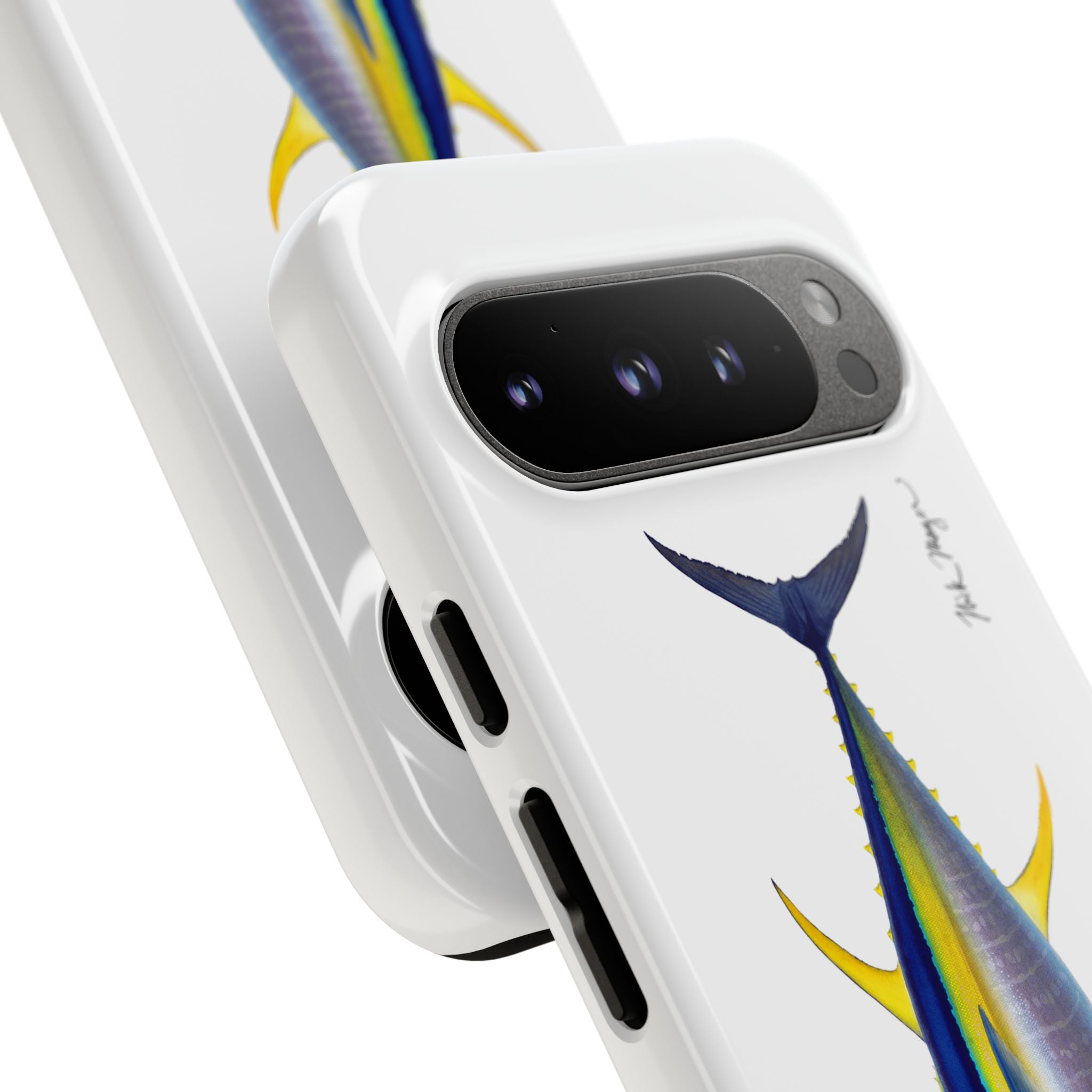 Yellowfin Tuna White Phone Case (Samsung)