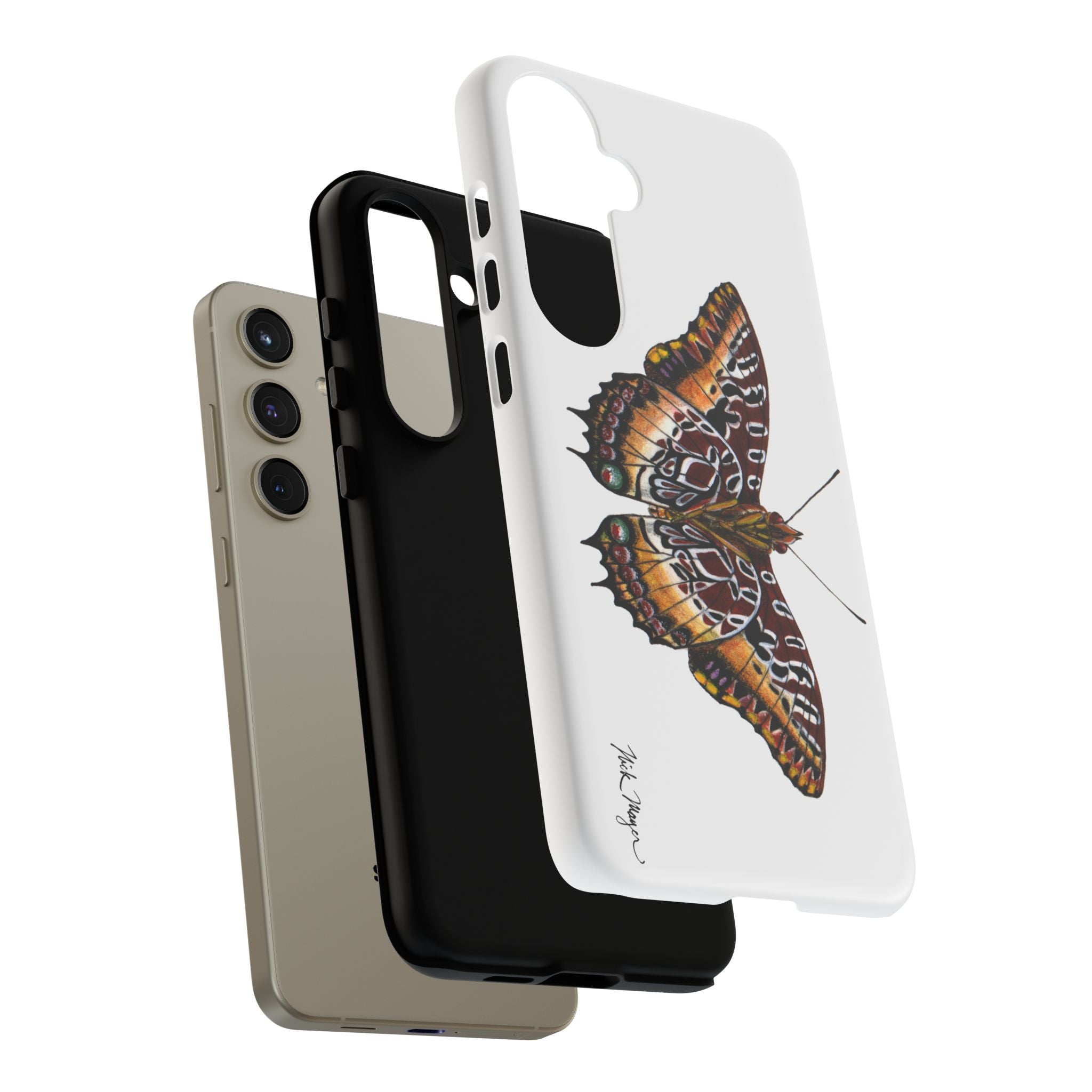 Black Bordered Charaxes Phone Case (Samsung)