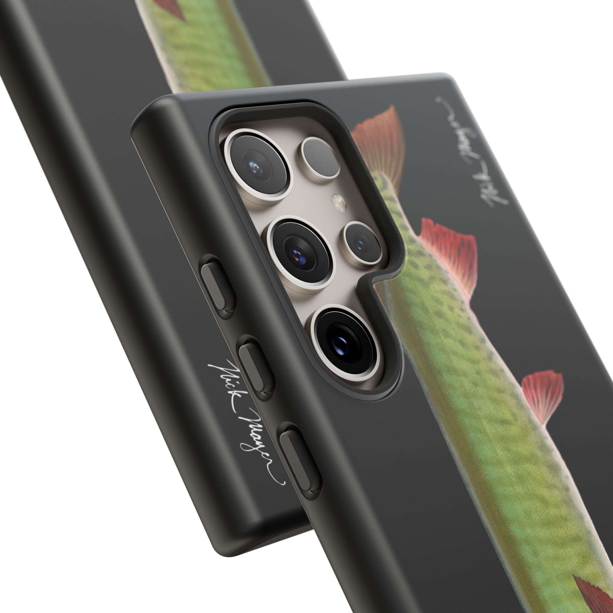Trophy Muskie Black Phone Case (Samsung)