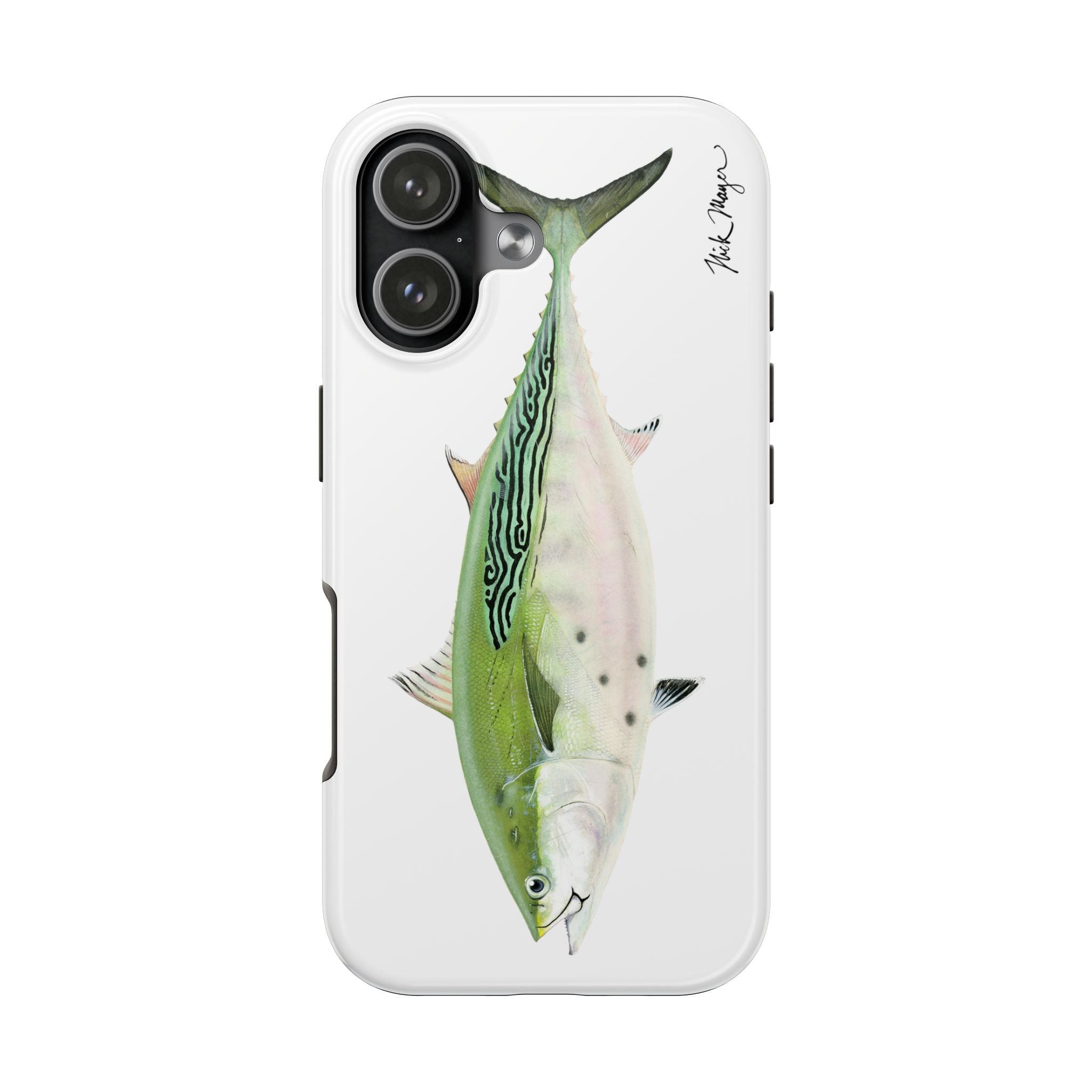 Albie White Phone Case (iPhone)