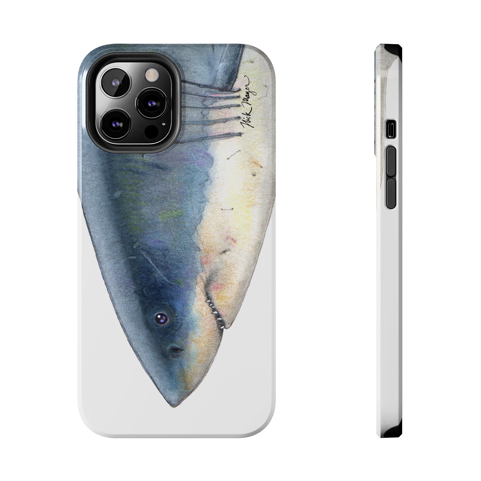 Great White Shark Face Phone Case (iPhone)