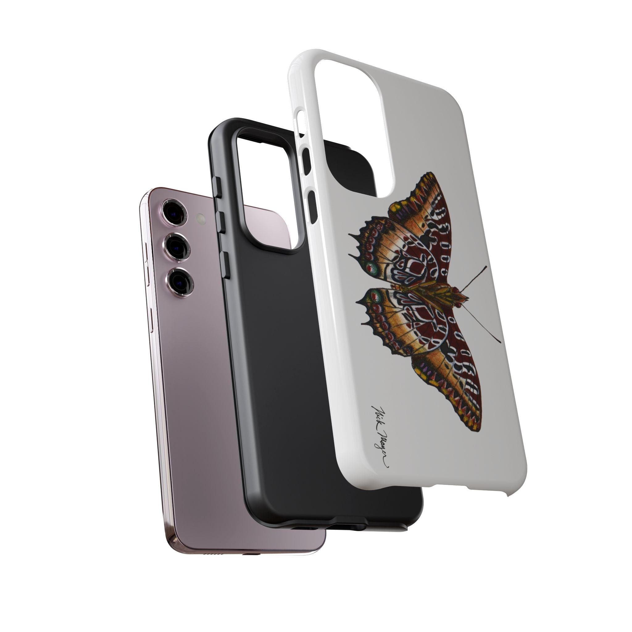 Black Bordered Charaxes Phone Case (Samsung)