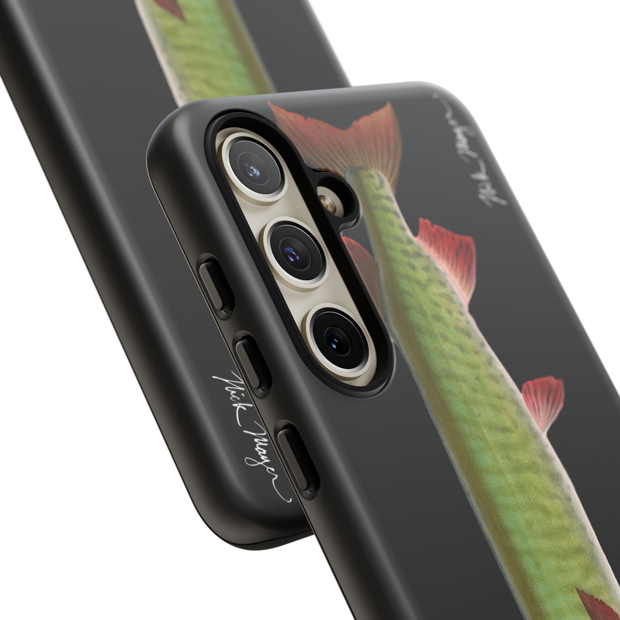 Trophy Muskie Black Phone Case (Samsung)
