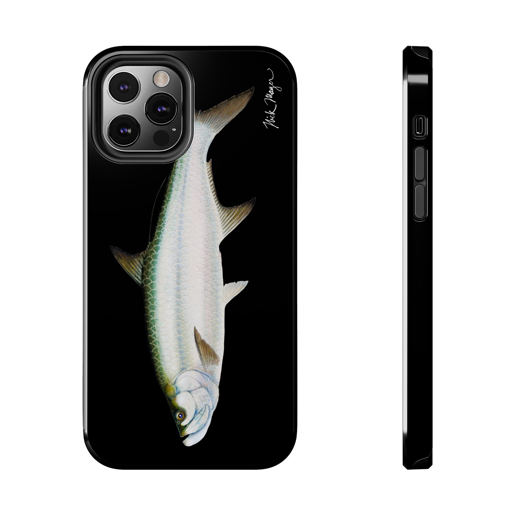 Tarpon Black Phone Case (iPhone)