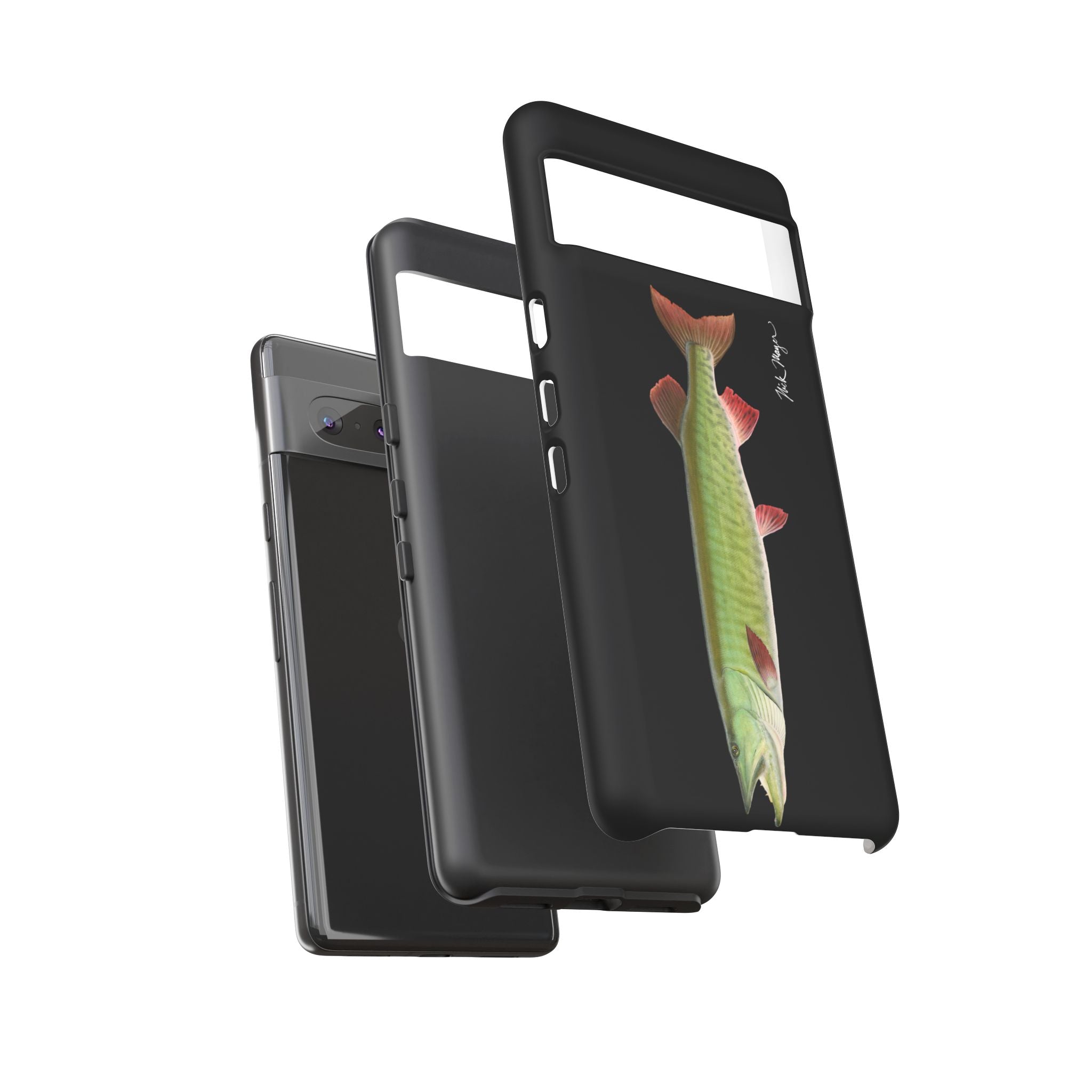 Trophy Muskie Black Phone Case (Samsung)