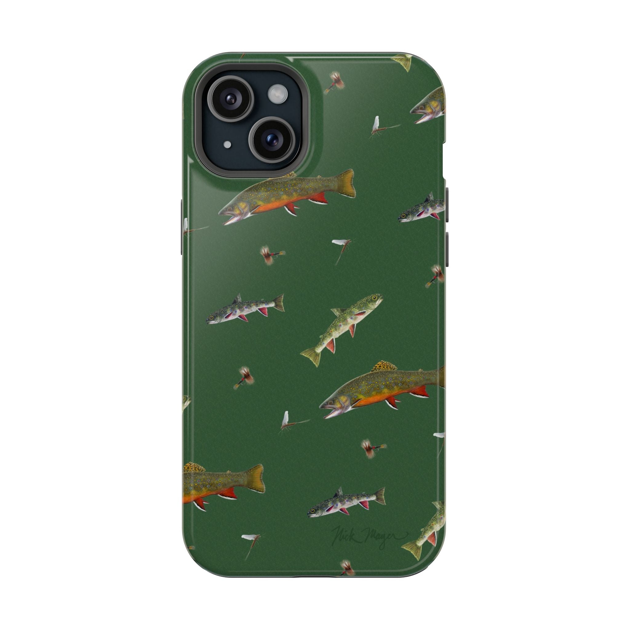 Trout and Flies MagSafe iPhone Case