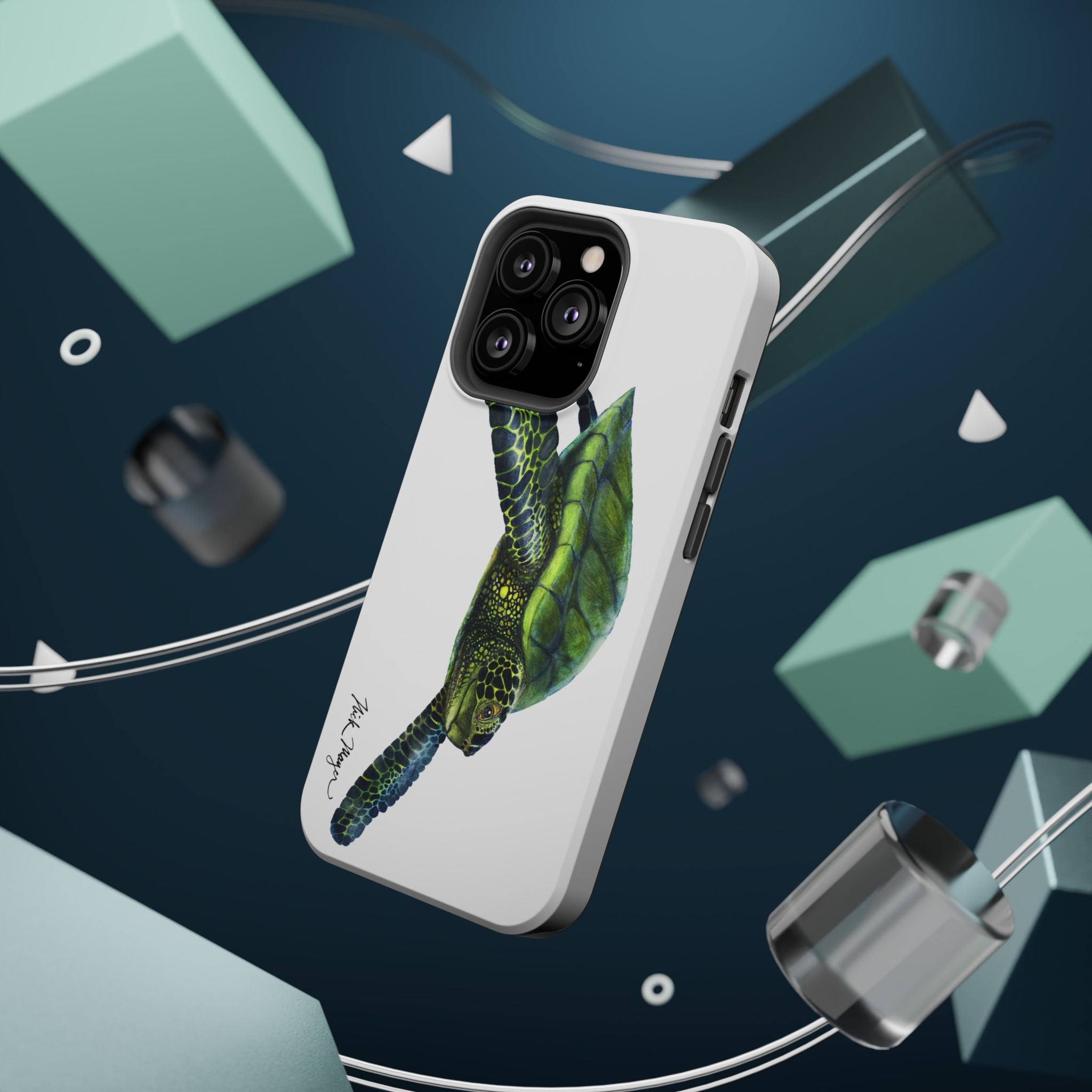 Green Sea Turtle MagSafe iPhone Case