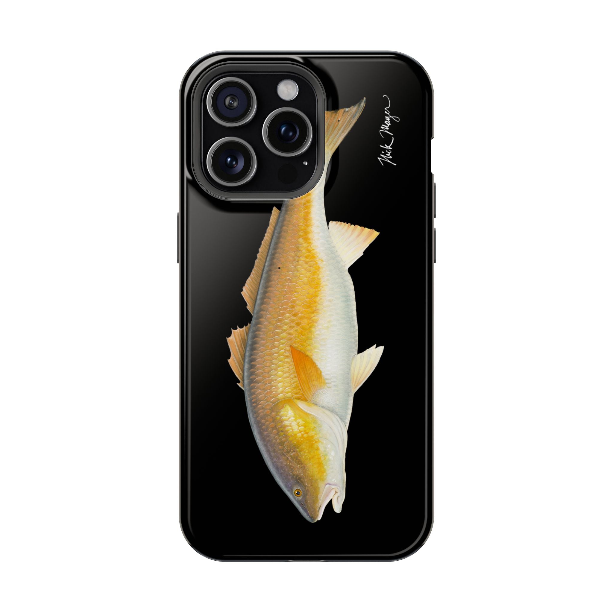 Bull Redfish MagSafe Black iPhone Case