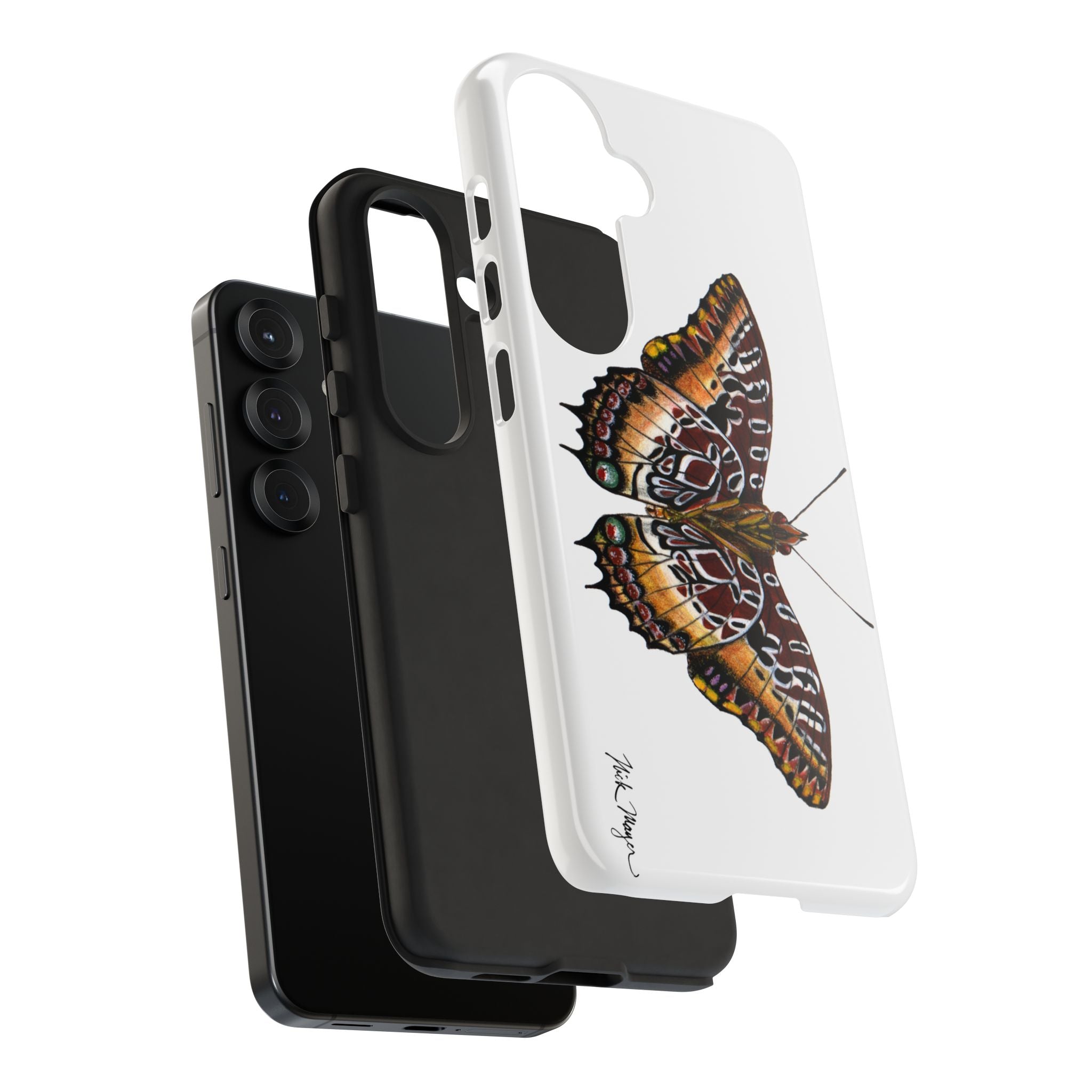 Black Bordered Charaxes Phone Case (Samsung)