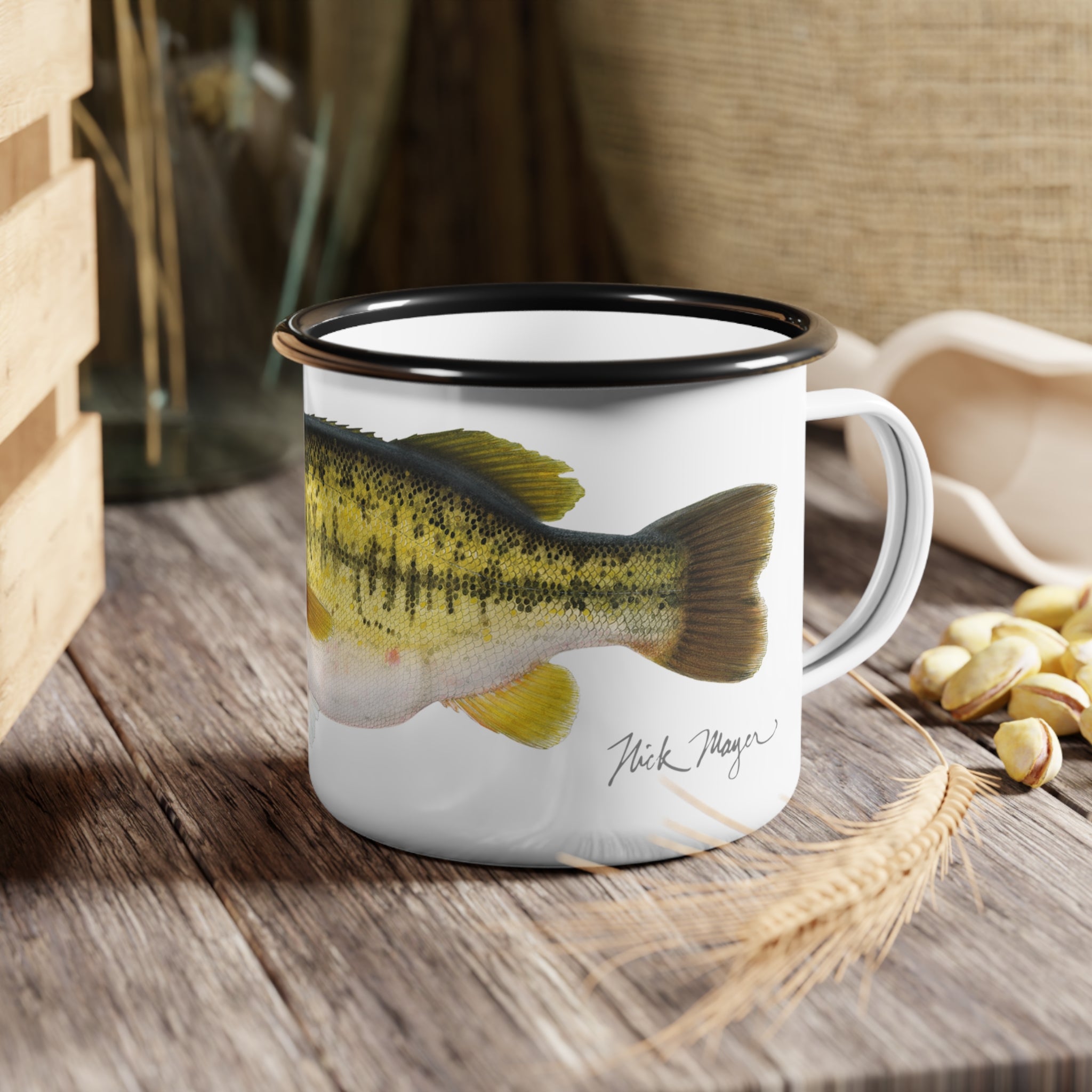 Largemouth Bass II Mini Camp Mug