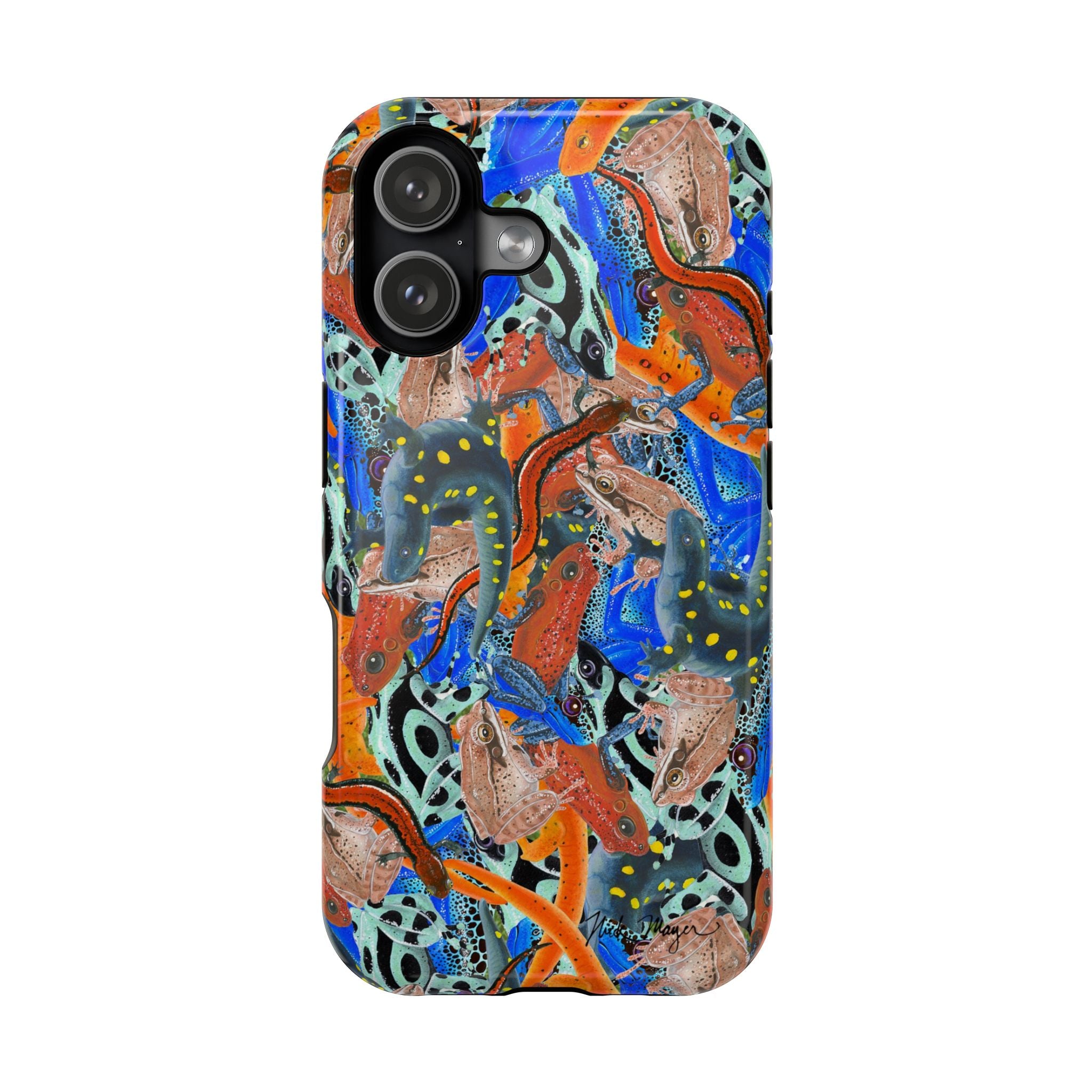 Frogs and Salamanders MagSafe iPhone Case