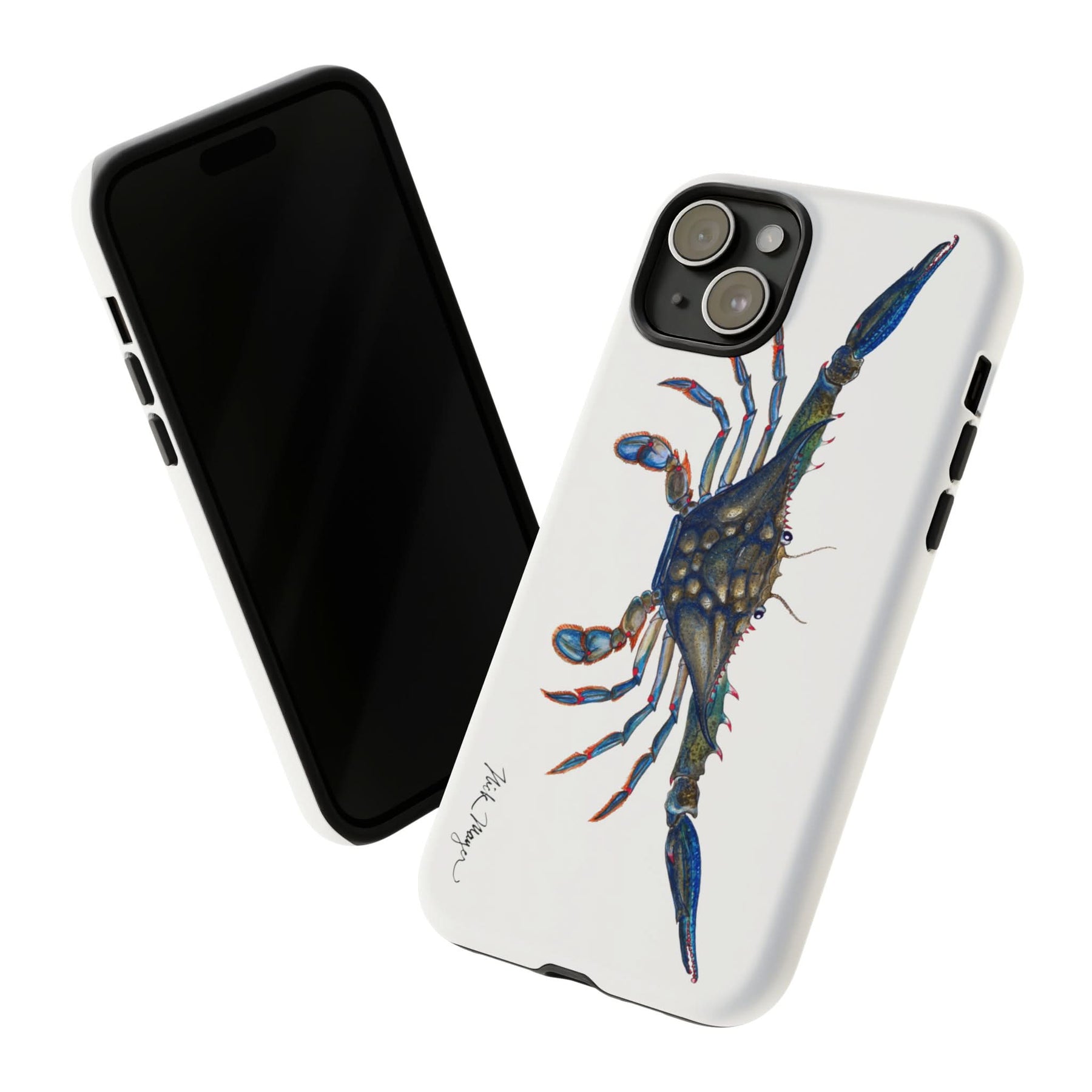 Blue Crab iPhone 15 Case