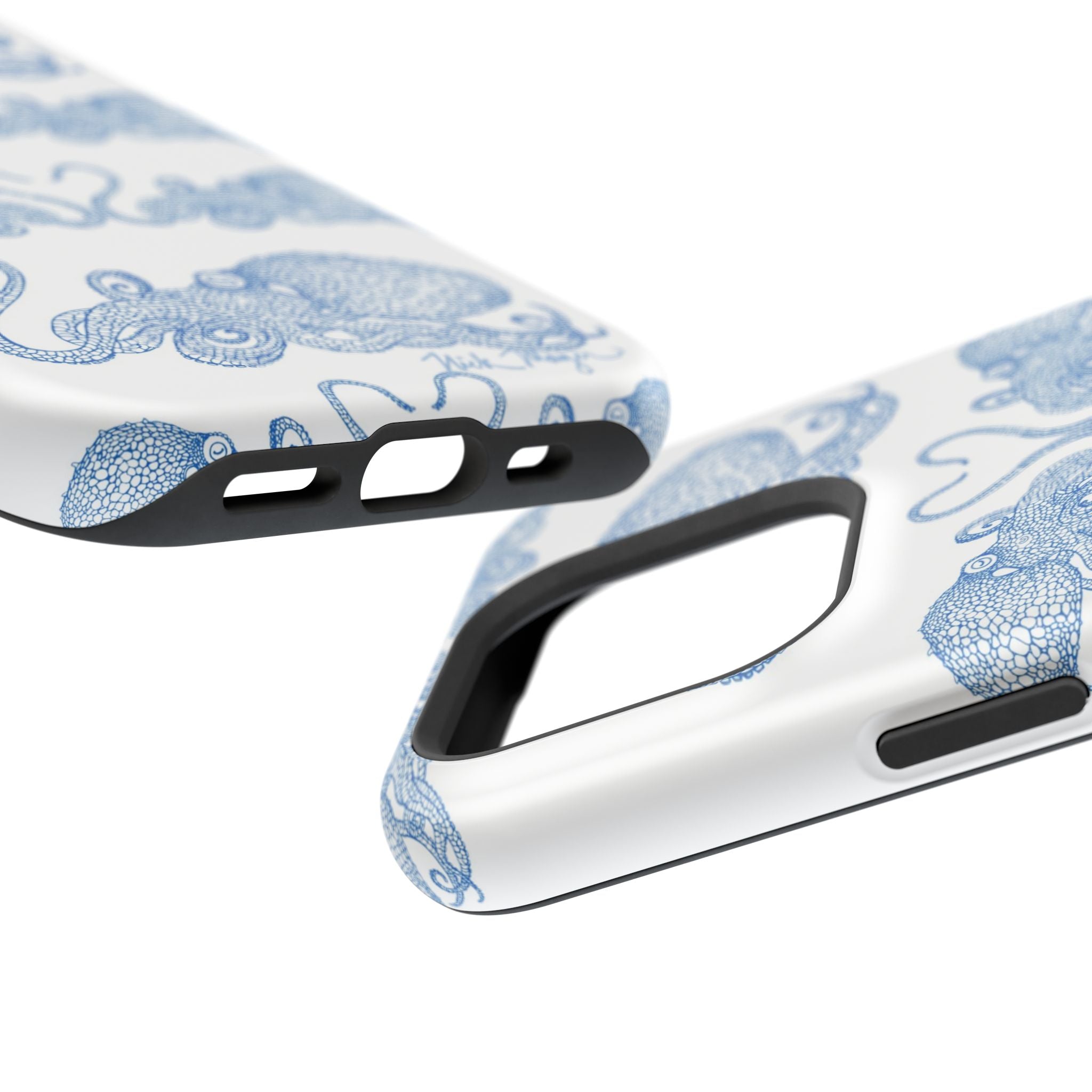 Blue Octopus 1 MagSafe iPhone Case