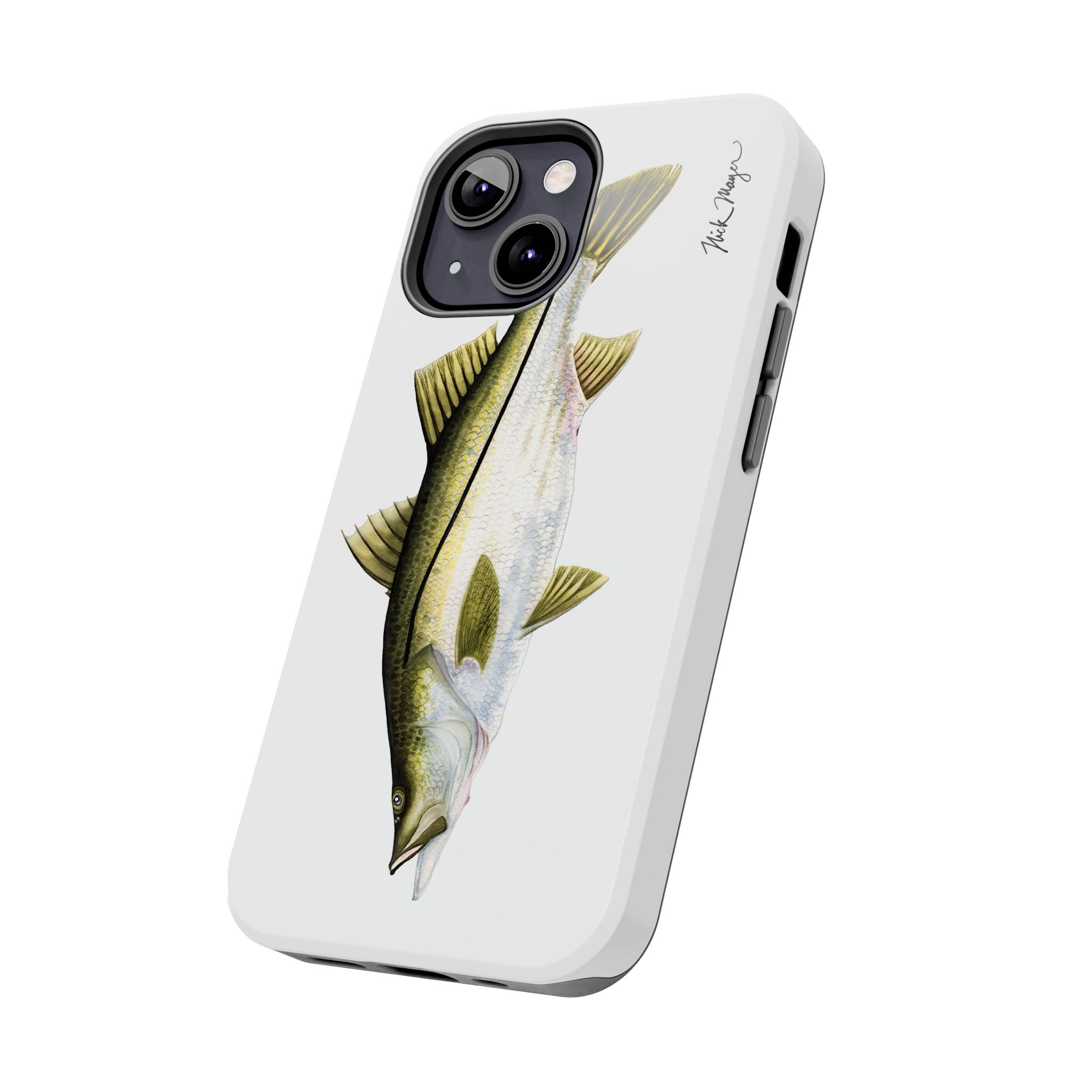 Snook White Phone Case (iPhone)
