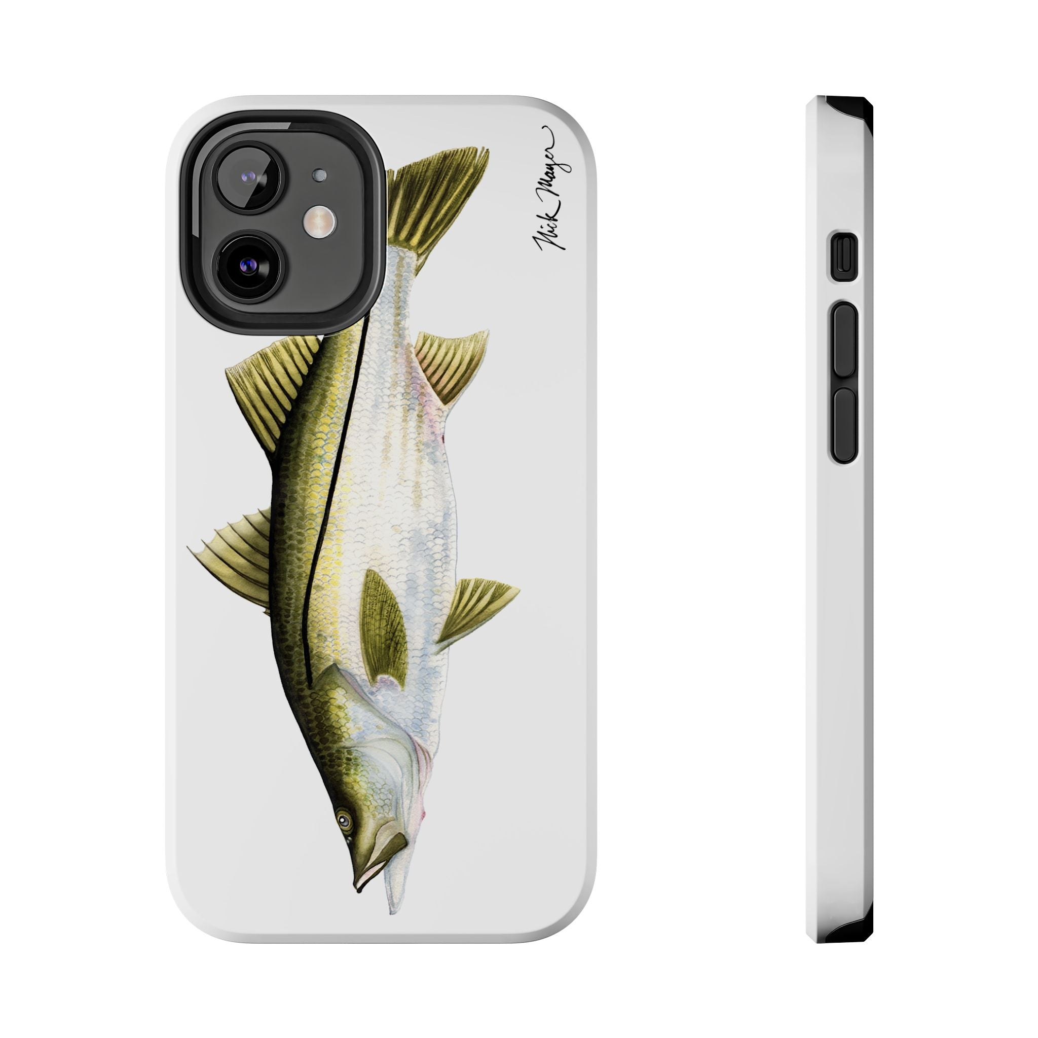 Snook White Phone Case (iPhone)