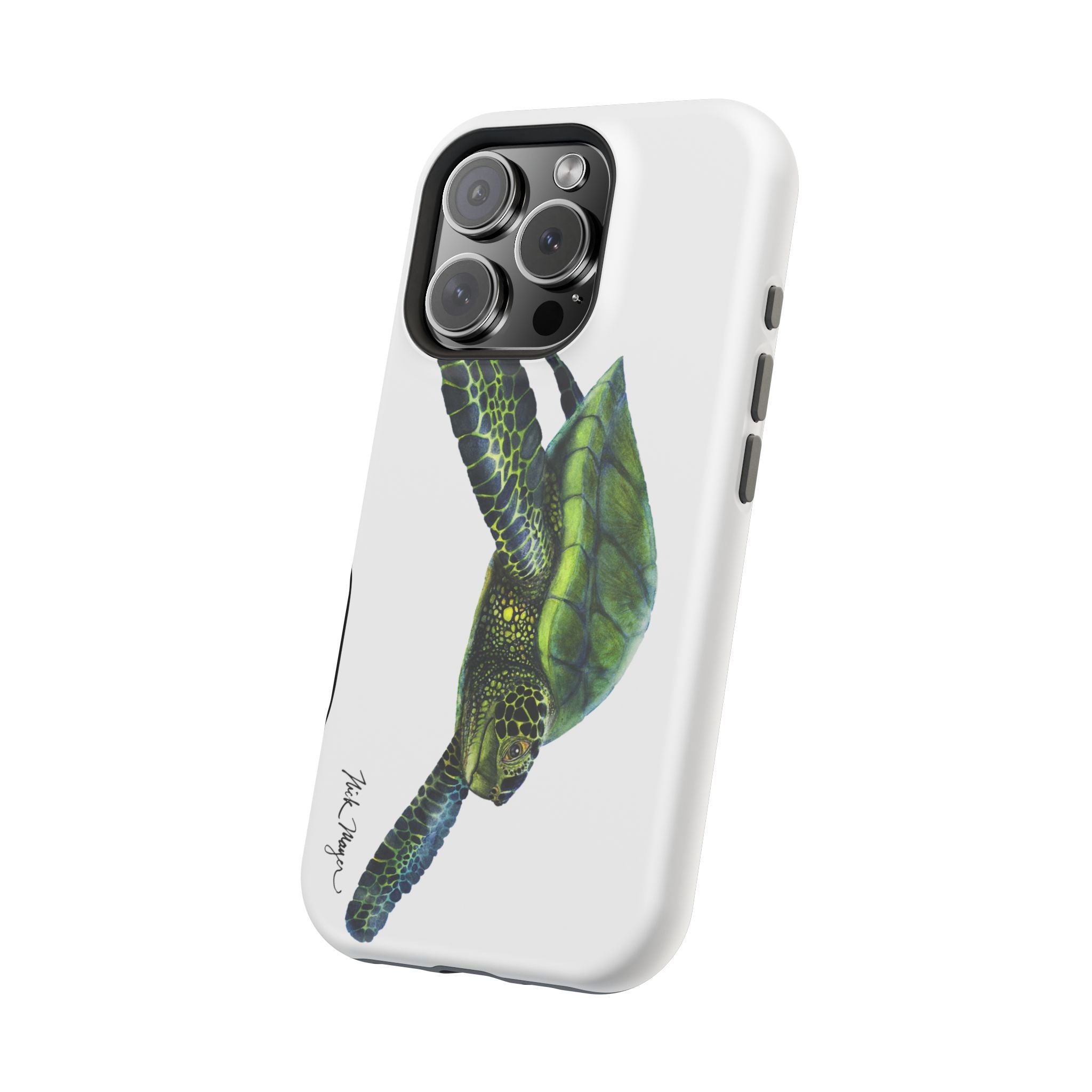 Green Sea Turtle MagSafe iPhone Case