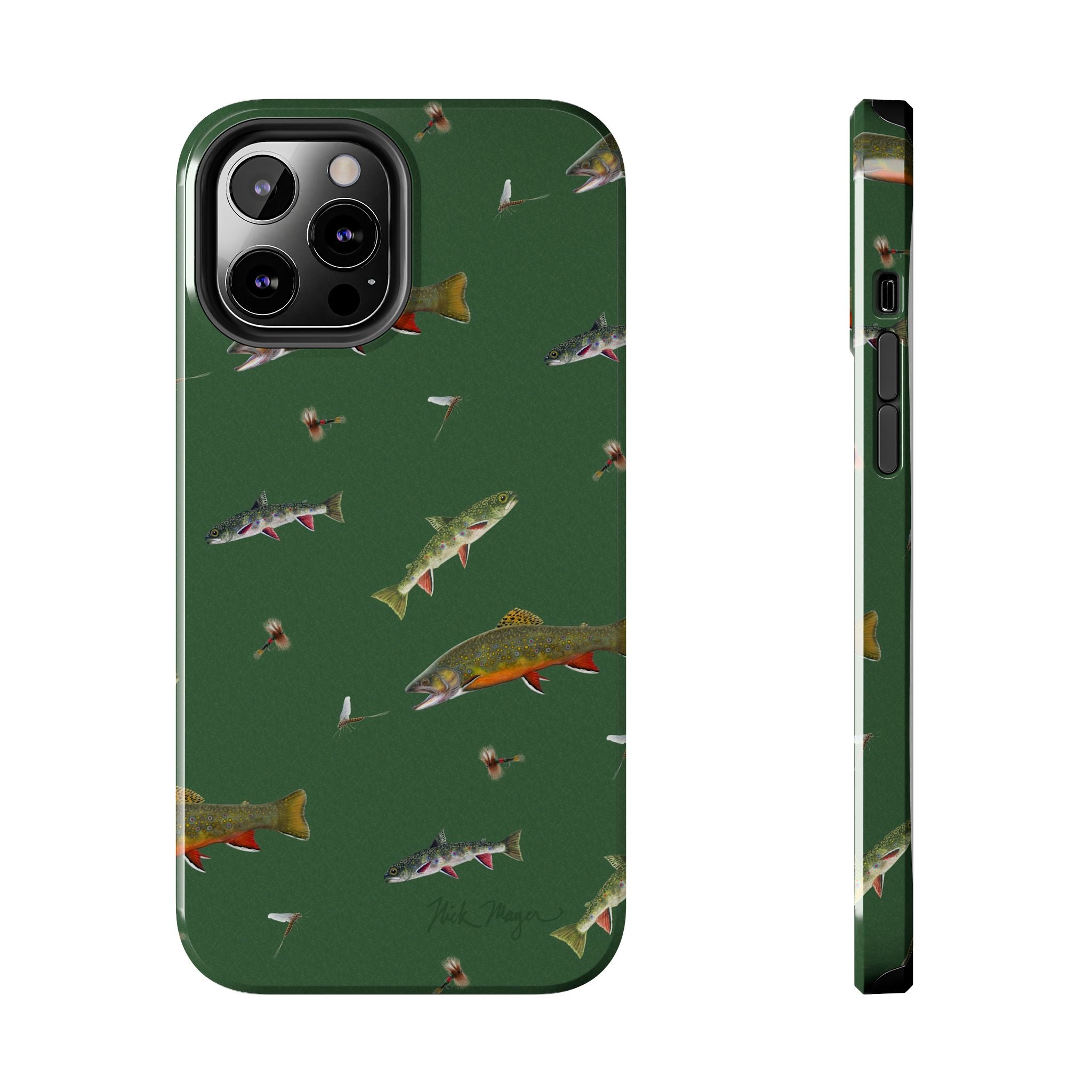 Trout and Flies Phone Case (iPhone)