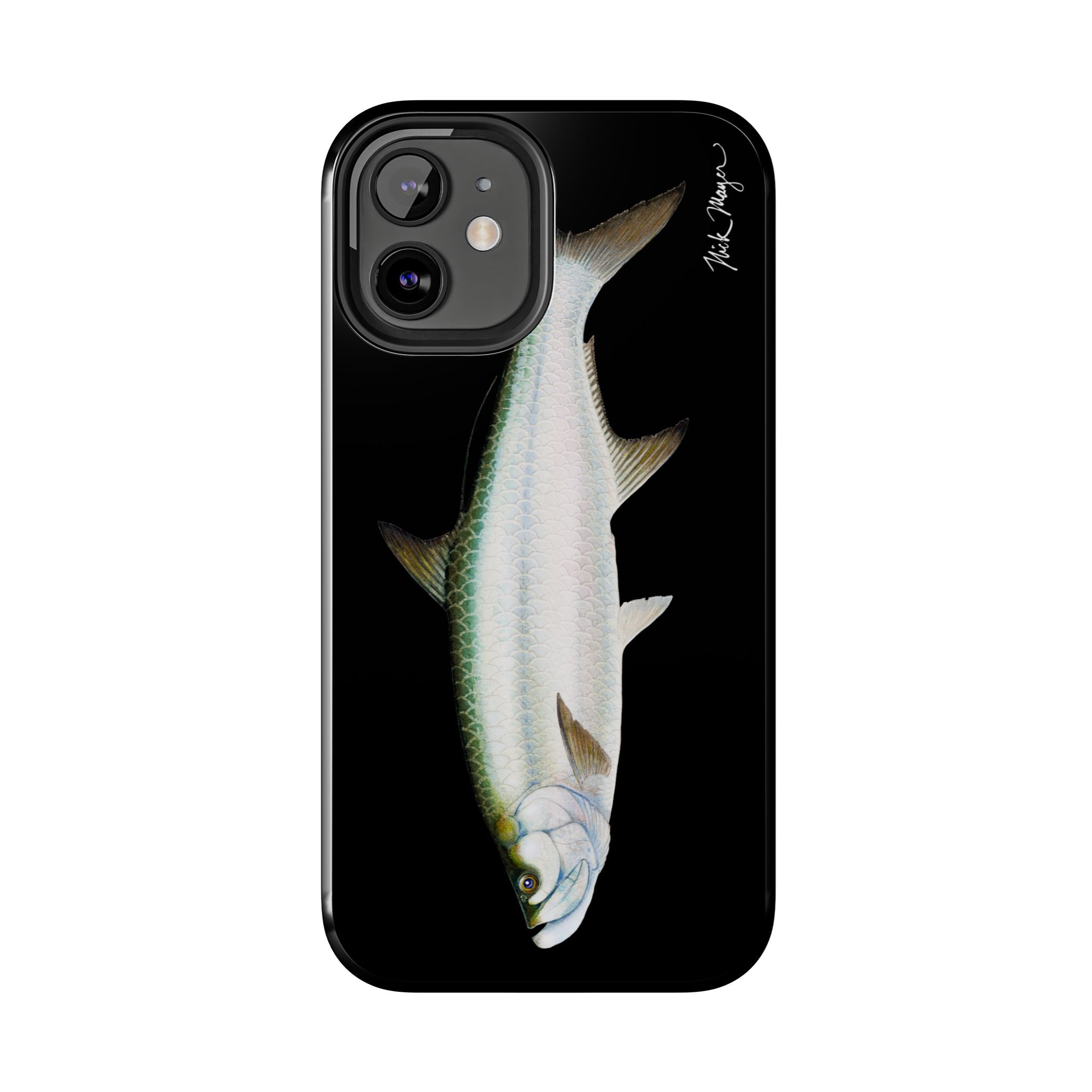 Tarpon Black Phone Case (iPhone)