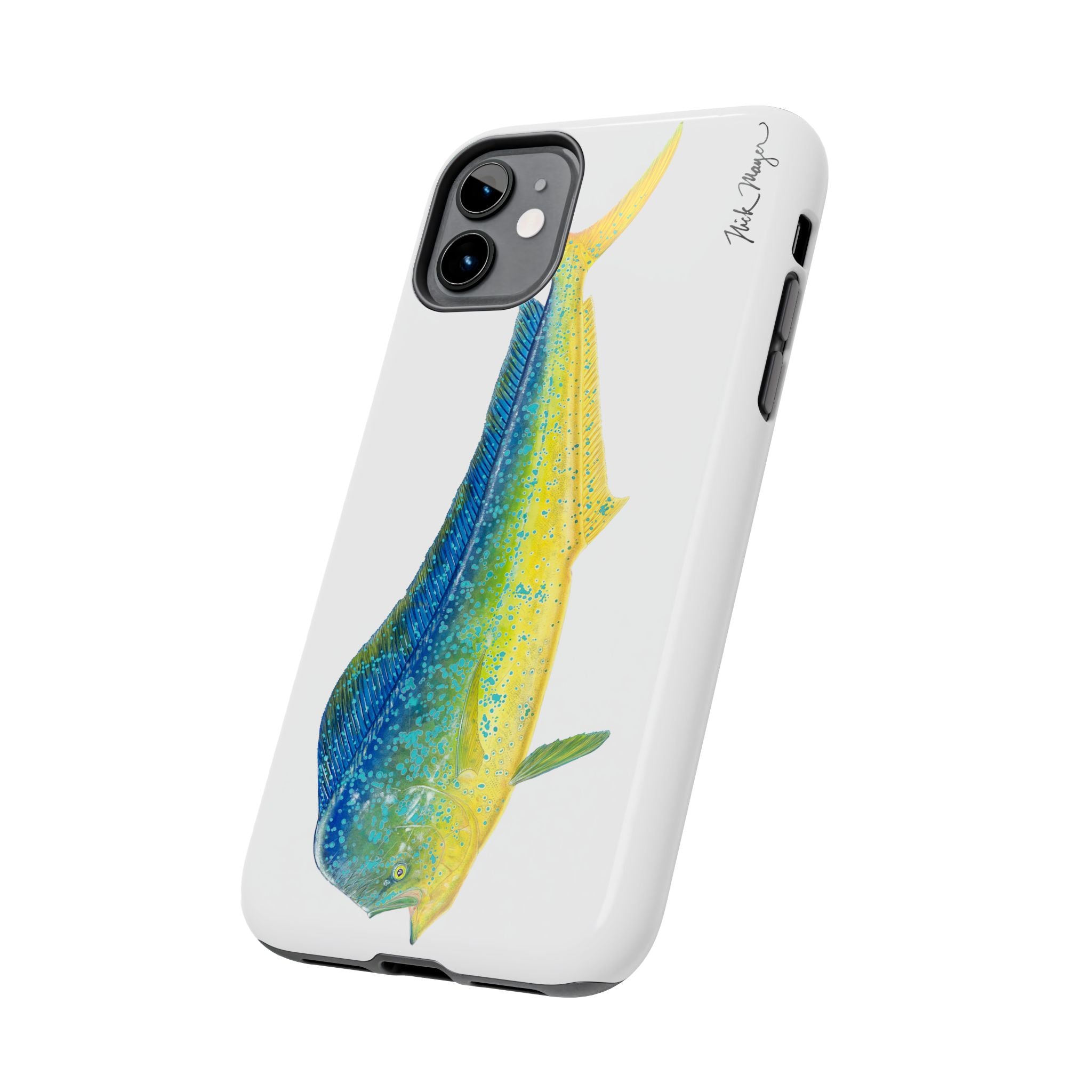Bull Mahi White Phone Case (iPhone)