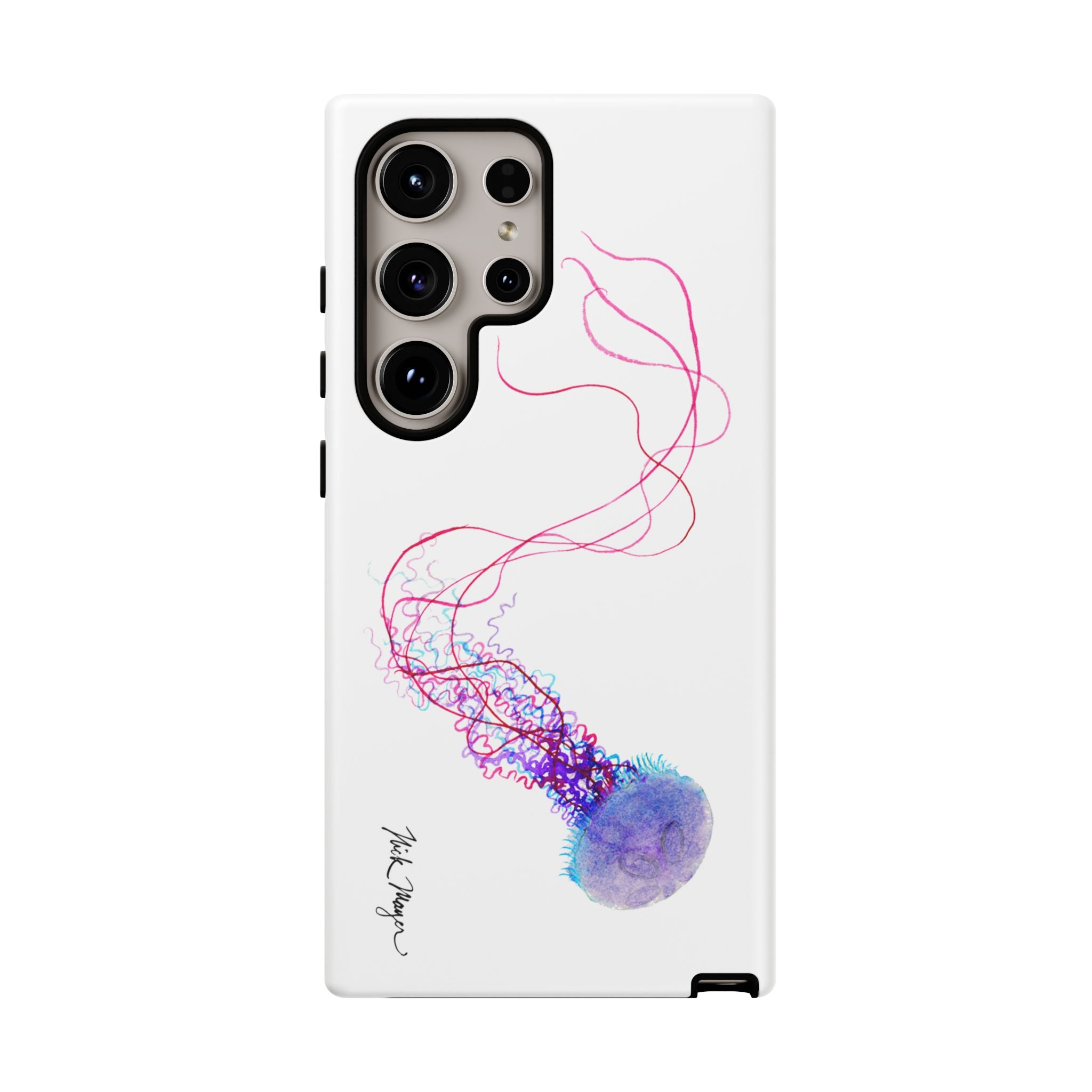Purple Jellyfish I Phone Case (Samsung)