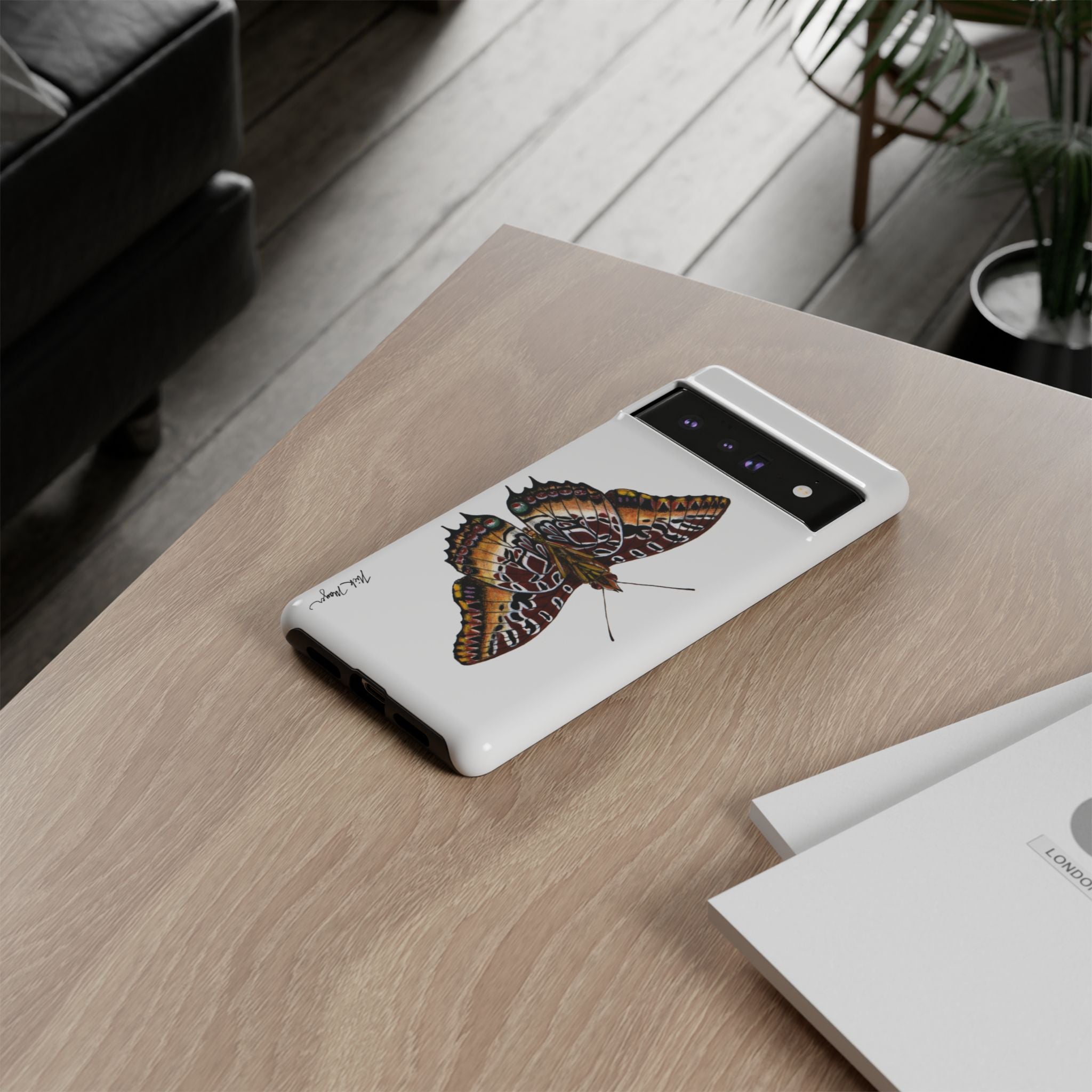 Black Bordered Charaxes Phone Case (Samsung)