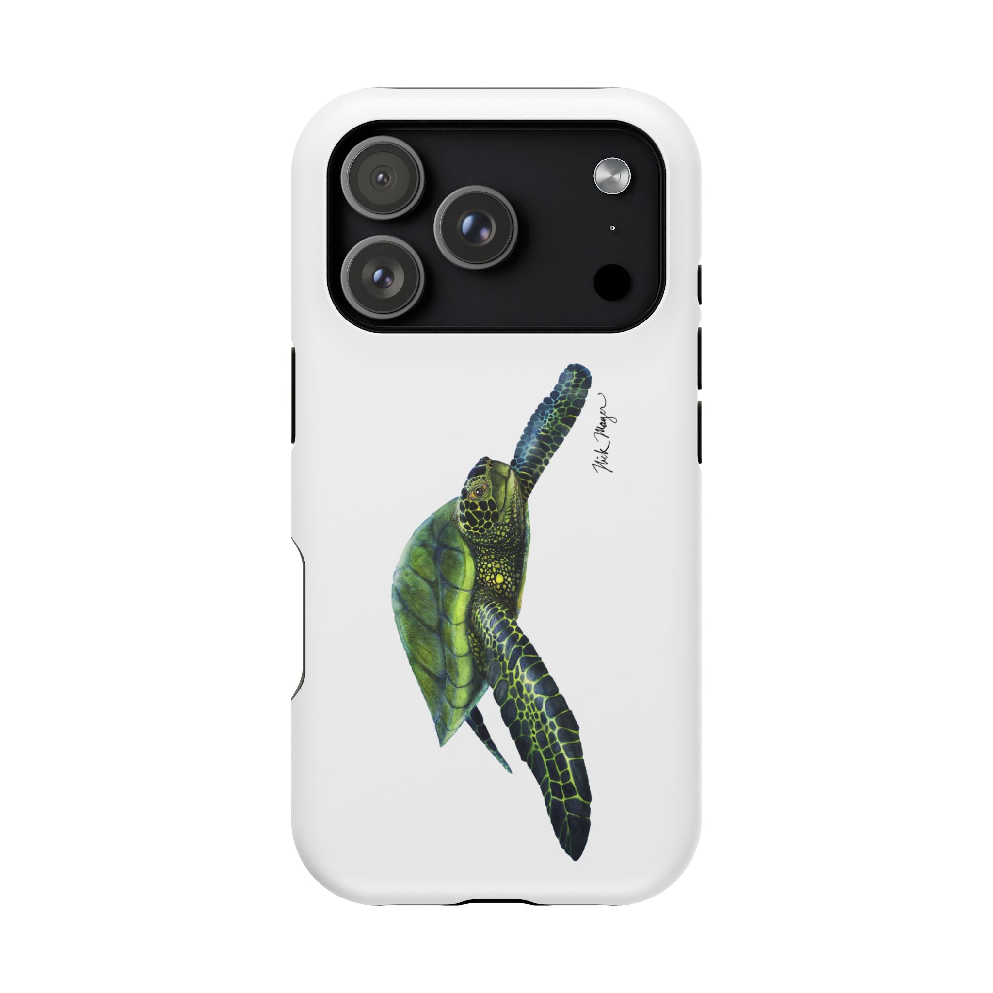 Green Sea Turtle MagSafe iPhone Case