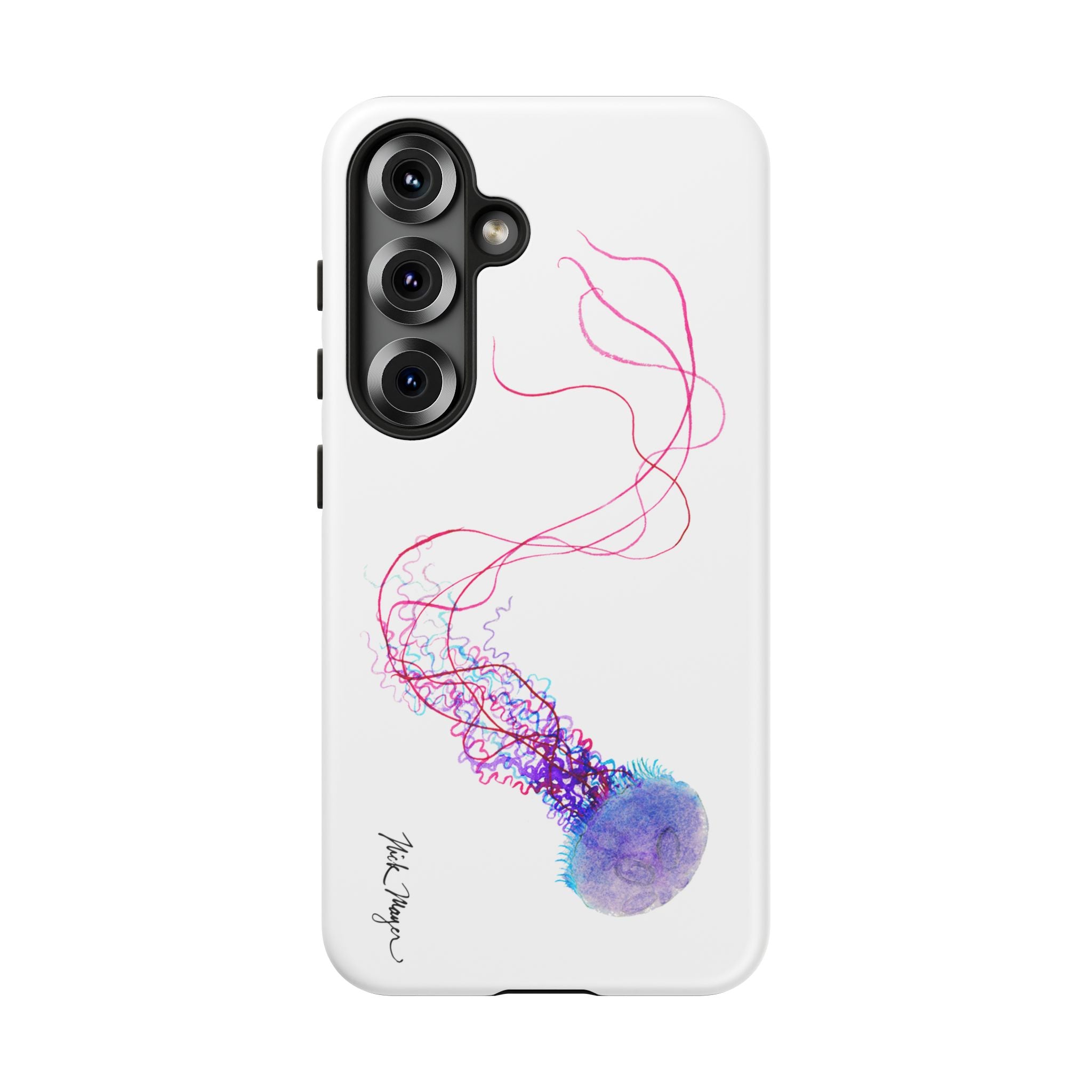 Purple Jellyfish I Phone Case (Samsung)