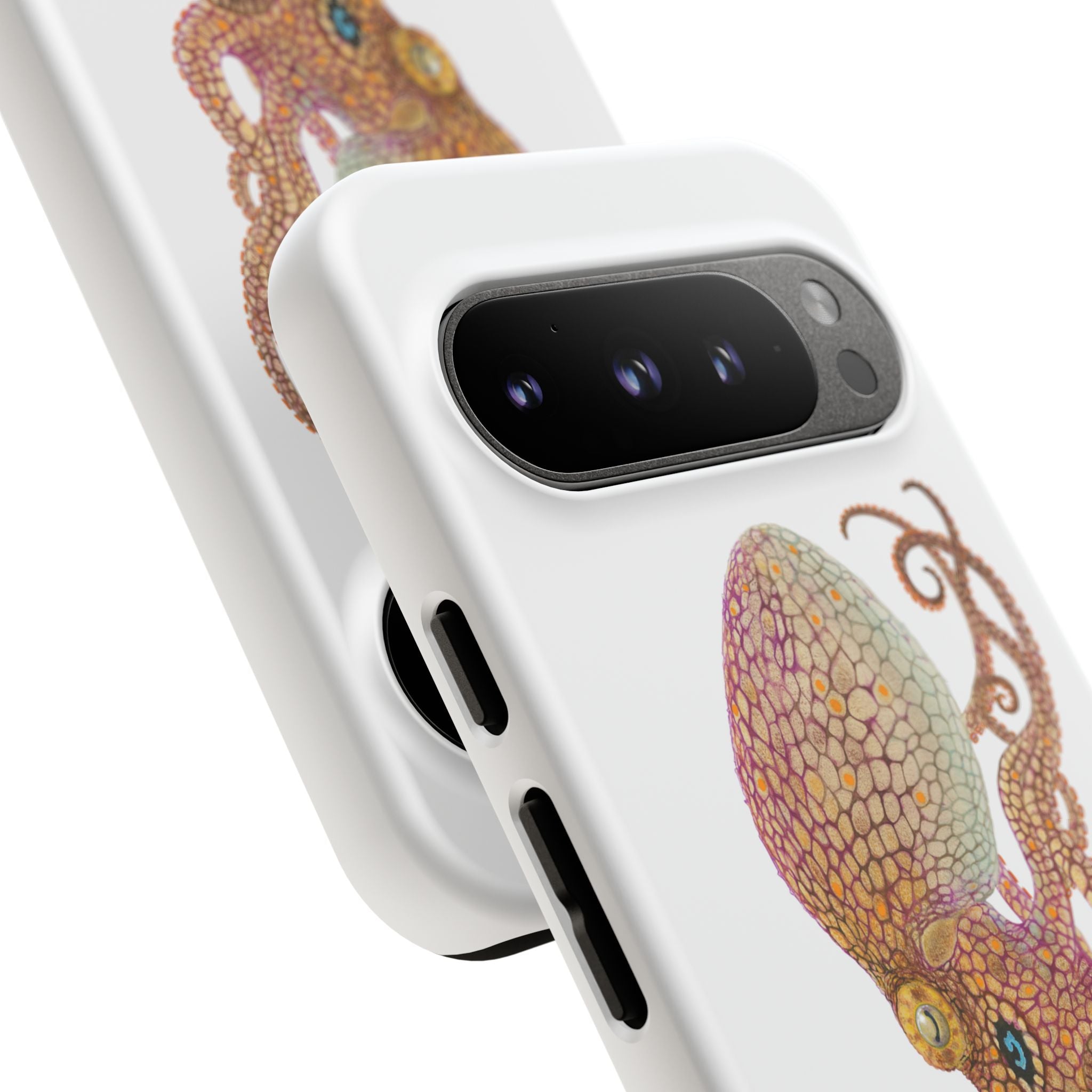 Two Spot Octopus White Phone Case (Samsung)