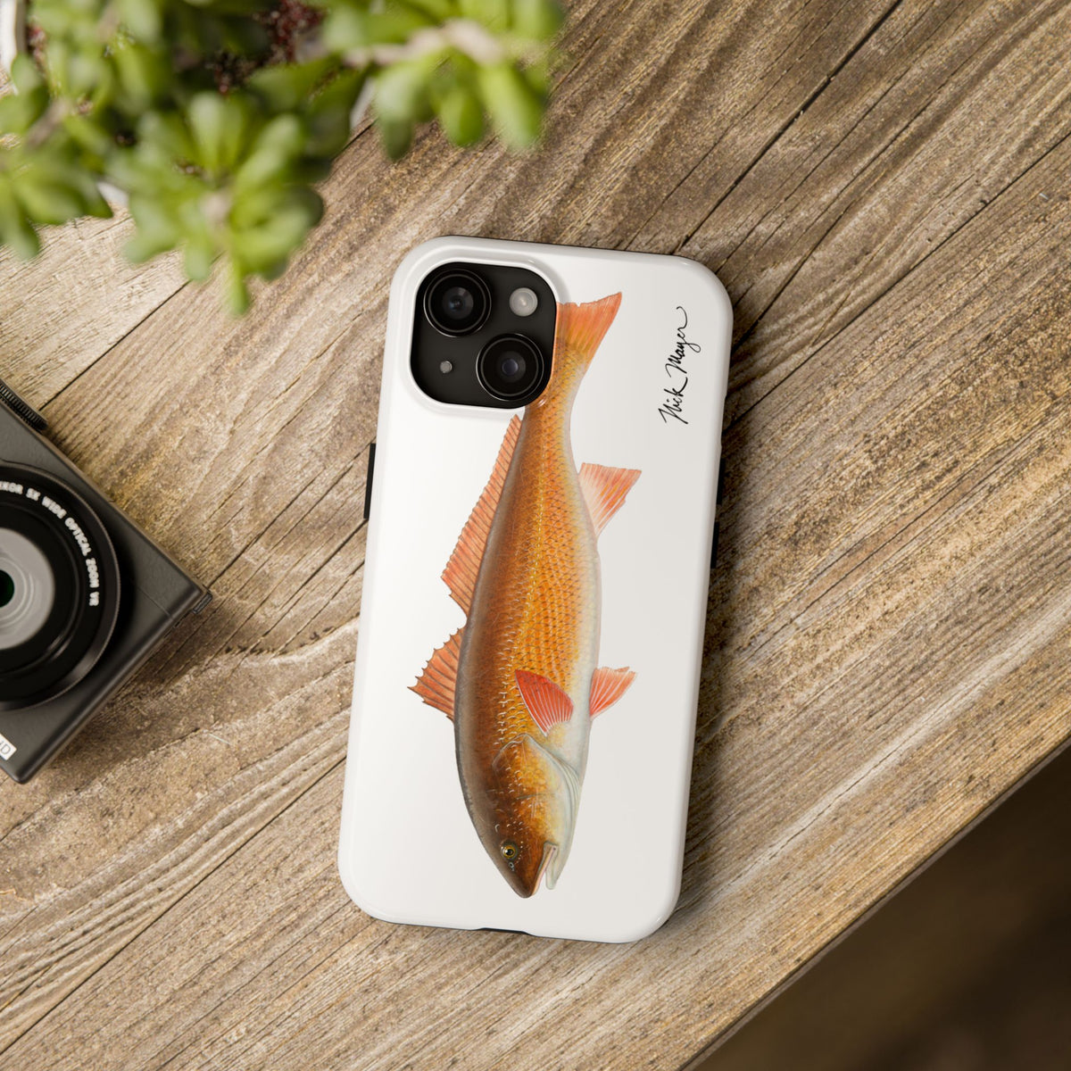 Redfish White Phone Case (iPhone) Printify