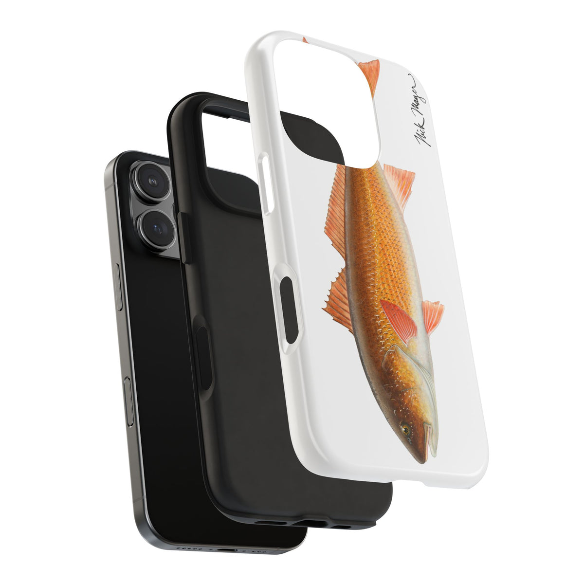 Redfish White Phone Case (iPhone) Printify
