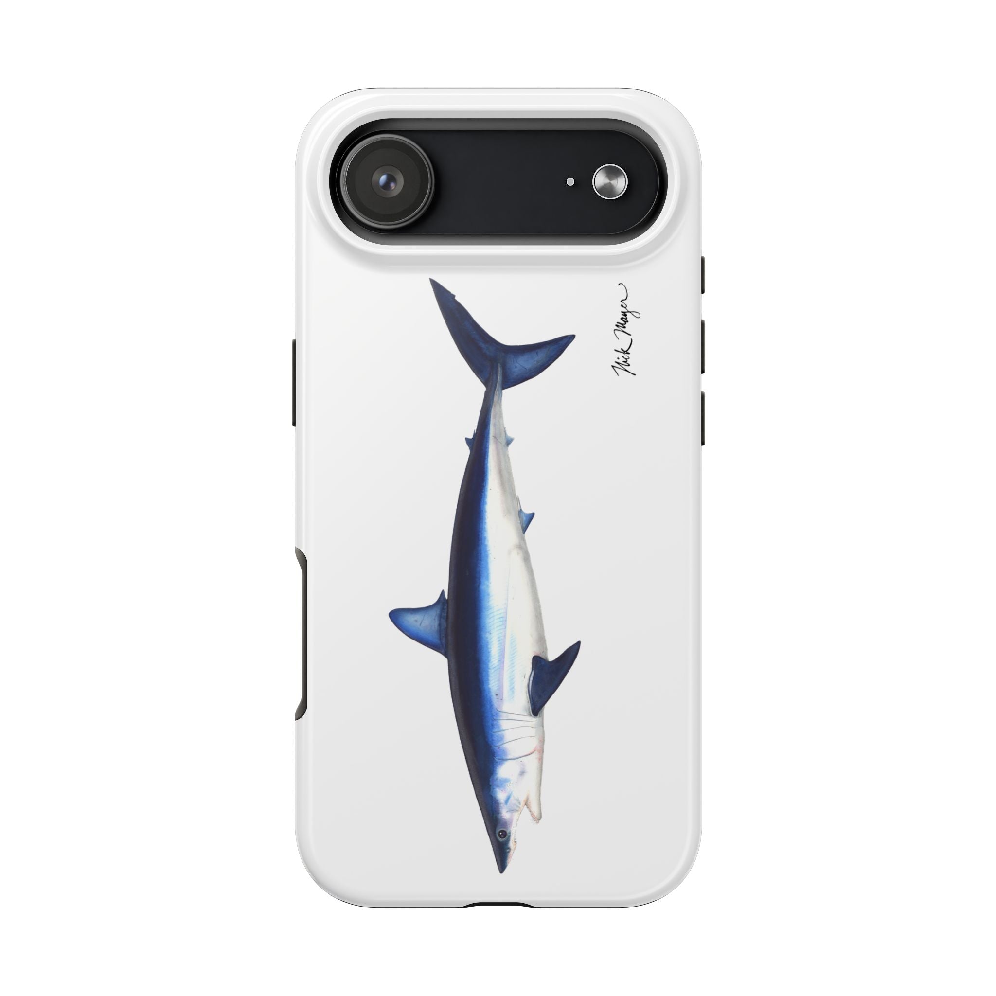 Mako Shark White Phone Case (iPhone)