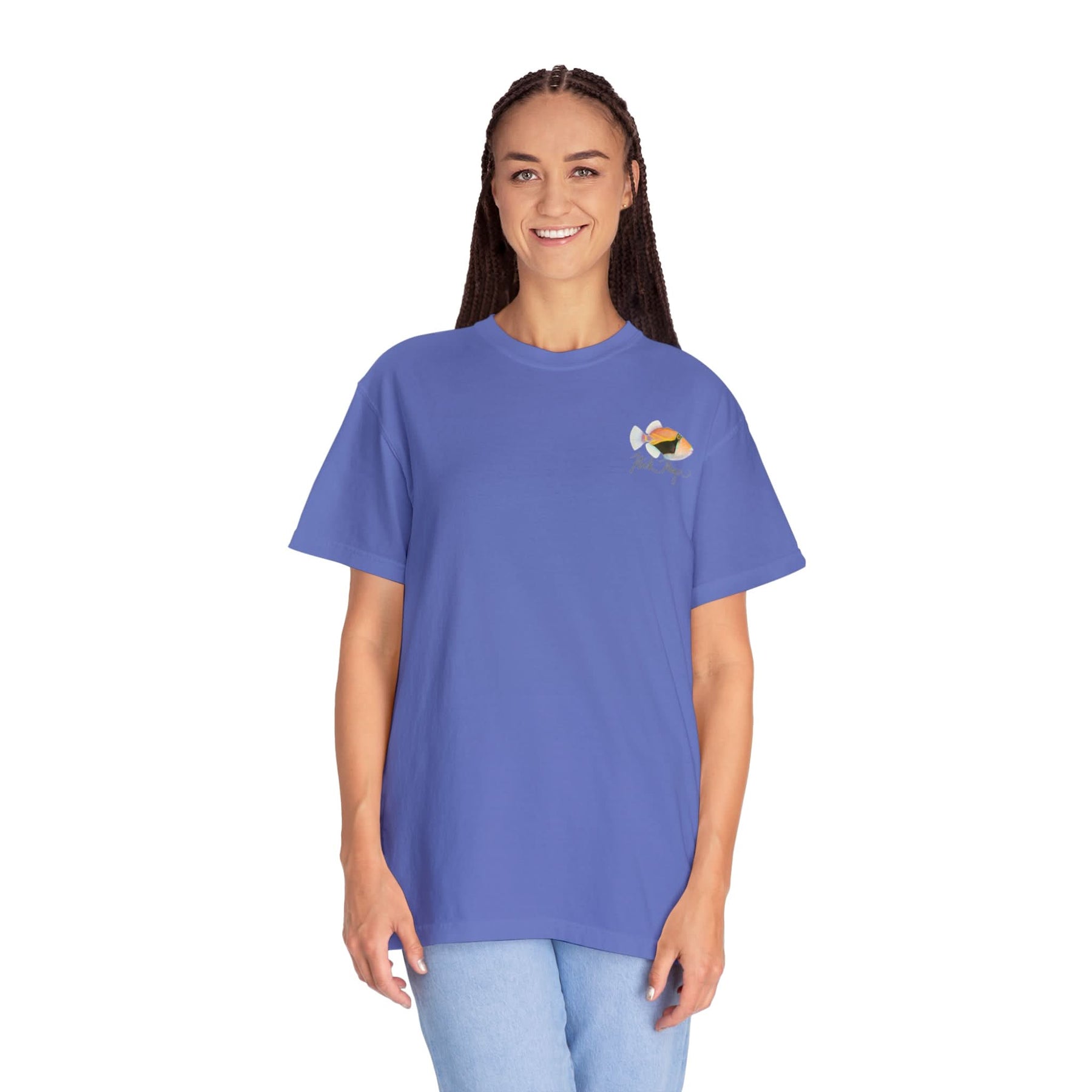 Humuhumu Premium Front & Back Comfort Colors Tee