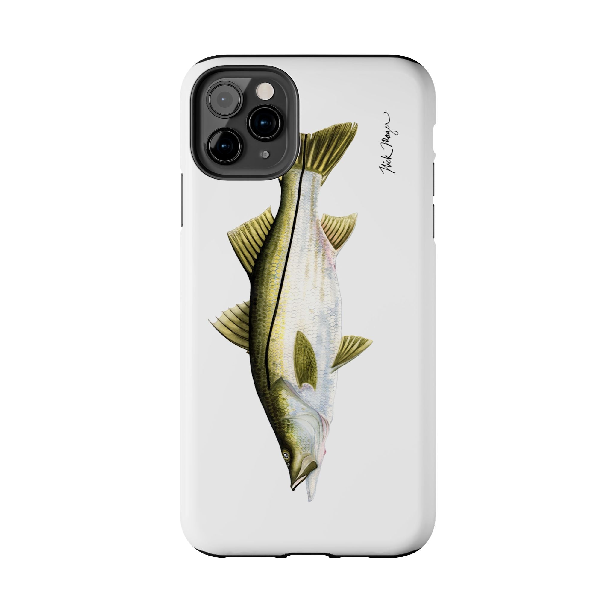 Snook White Phone Case (iPhone)