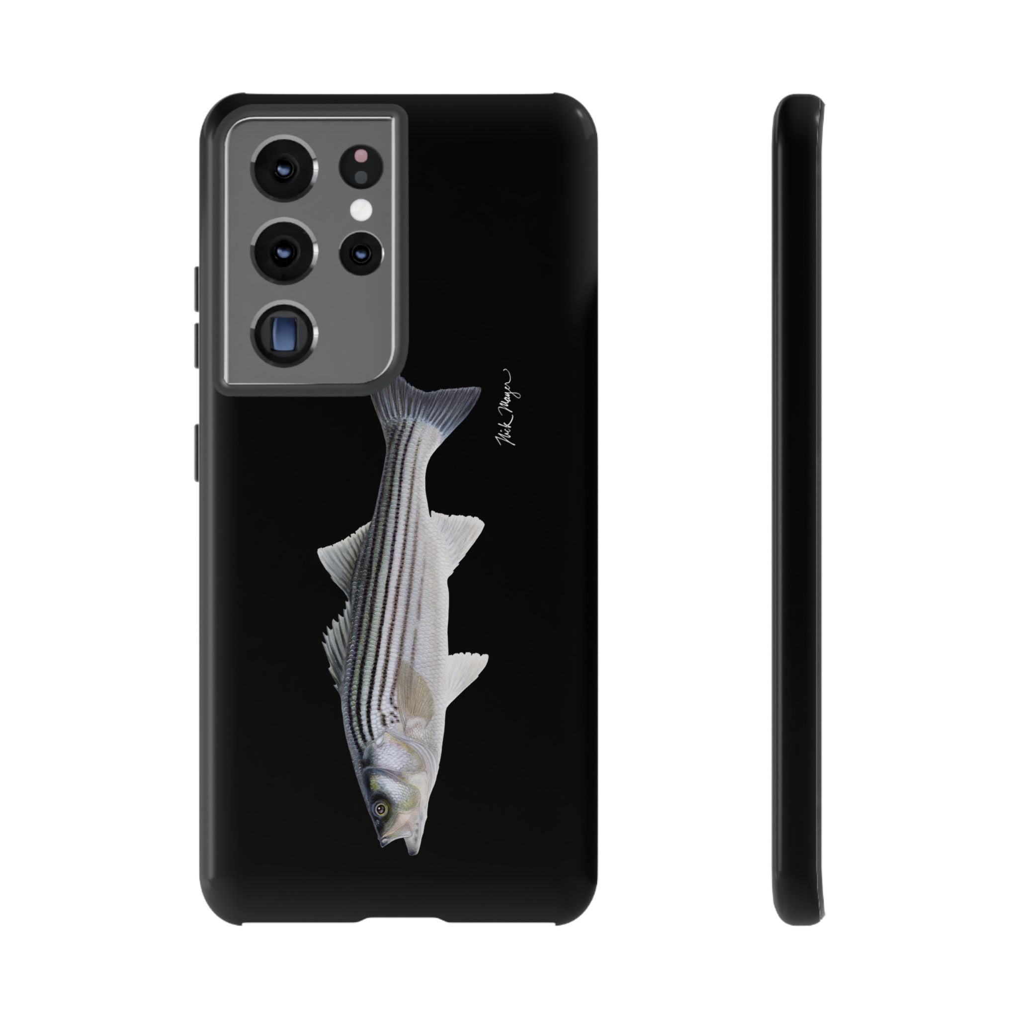 Schoolie Striper Black Phone Case (Samsung)