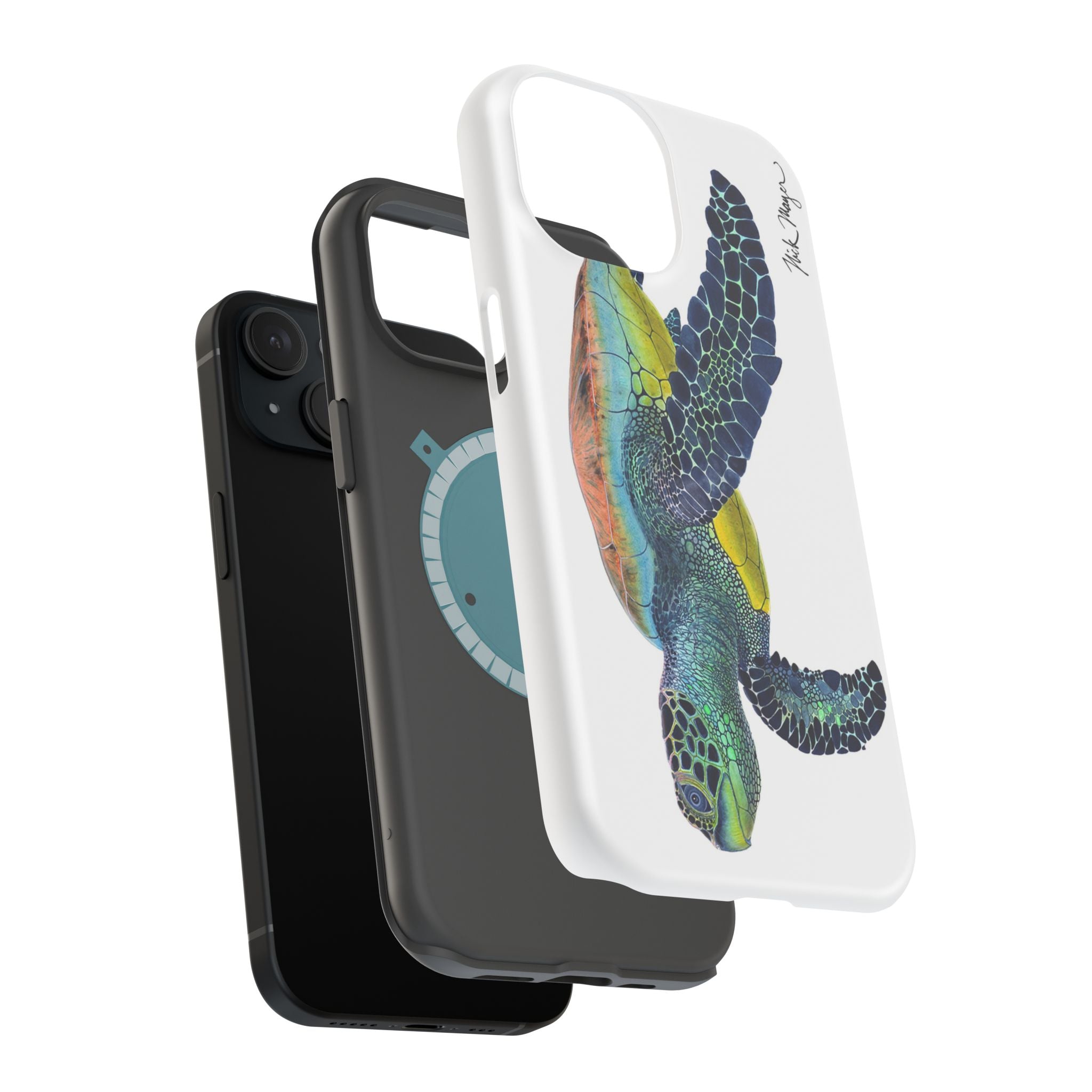 Green Sea Turtle II MagSafe iPhone Case