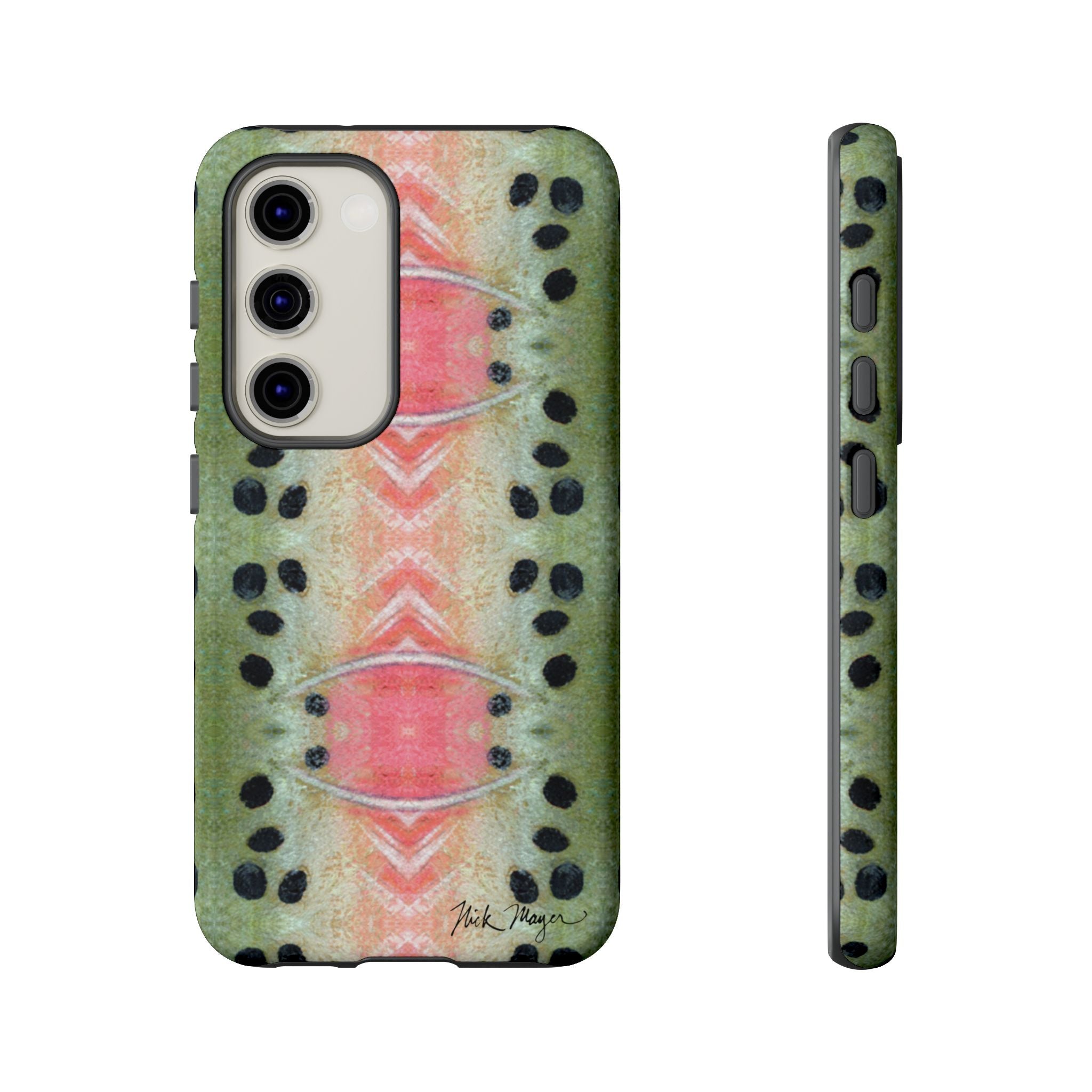 Rainbow Trout Pattern Phone Case (Samsung) Printify