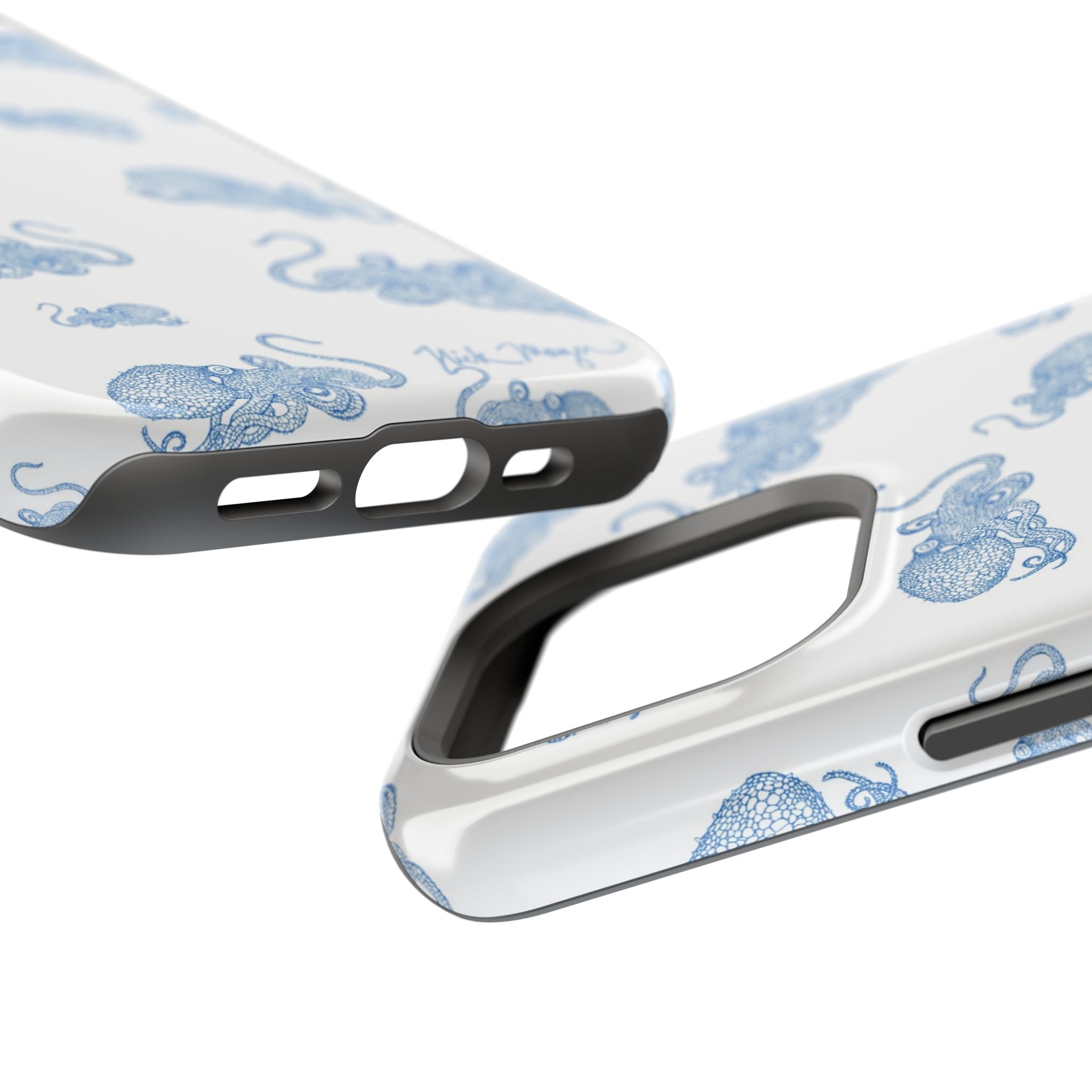 Blue Octopus 2 MagSafe iPhone Case