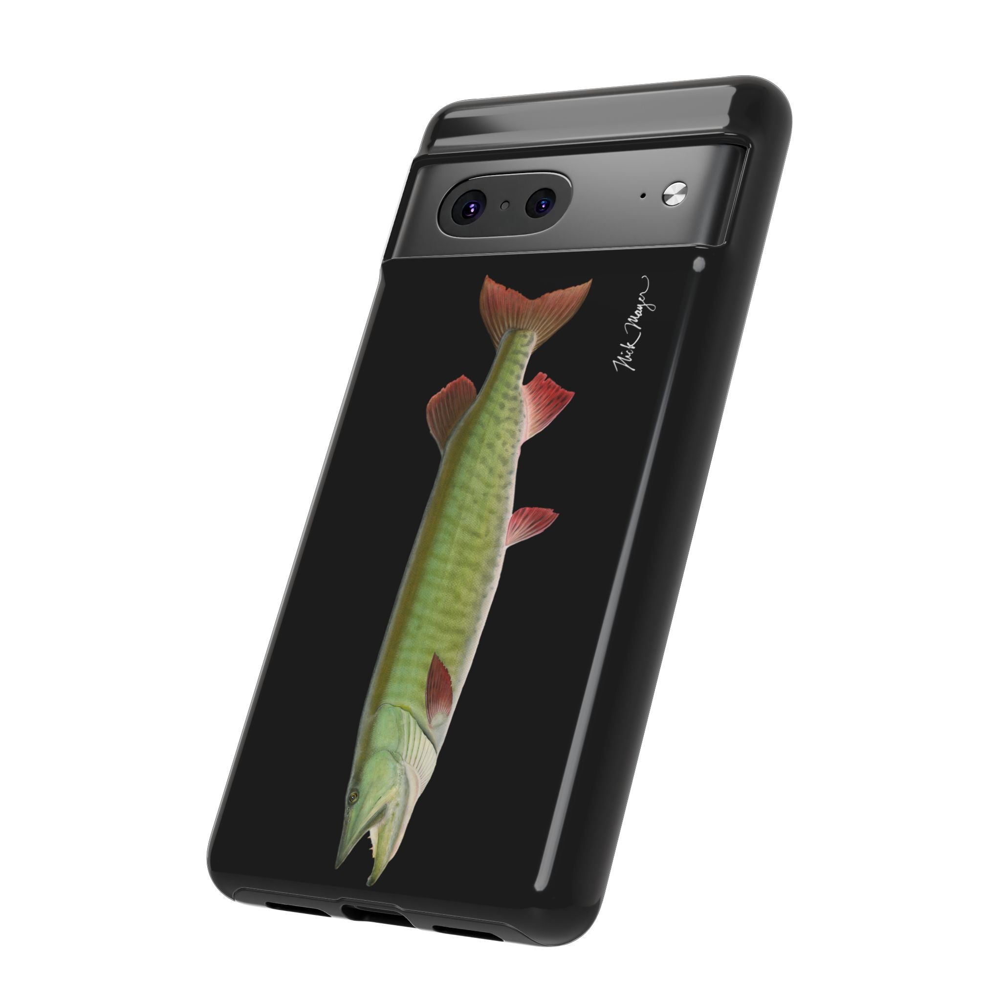 Trophy Muskie Black Phone Case (Samsung)