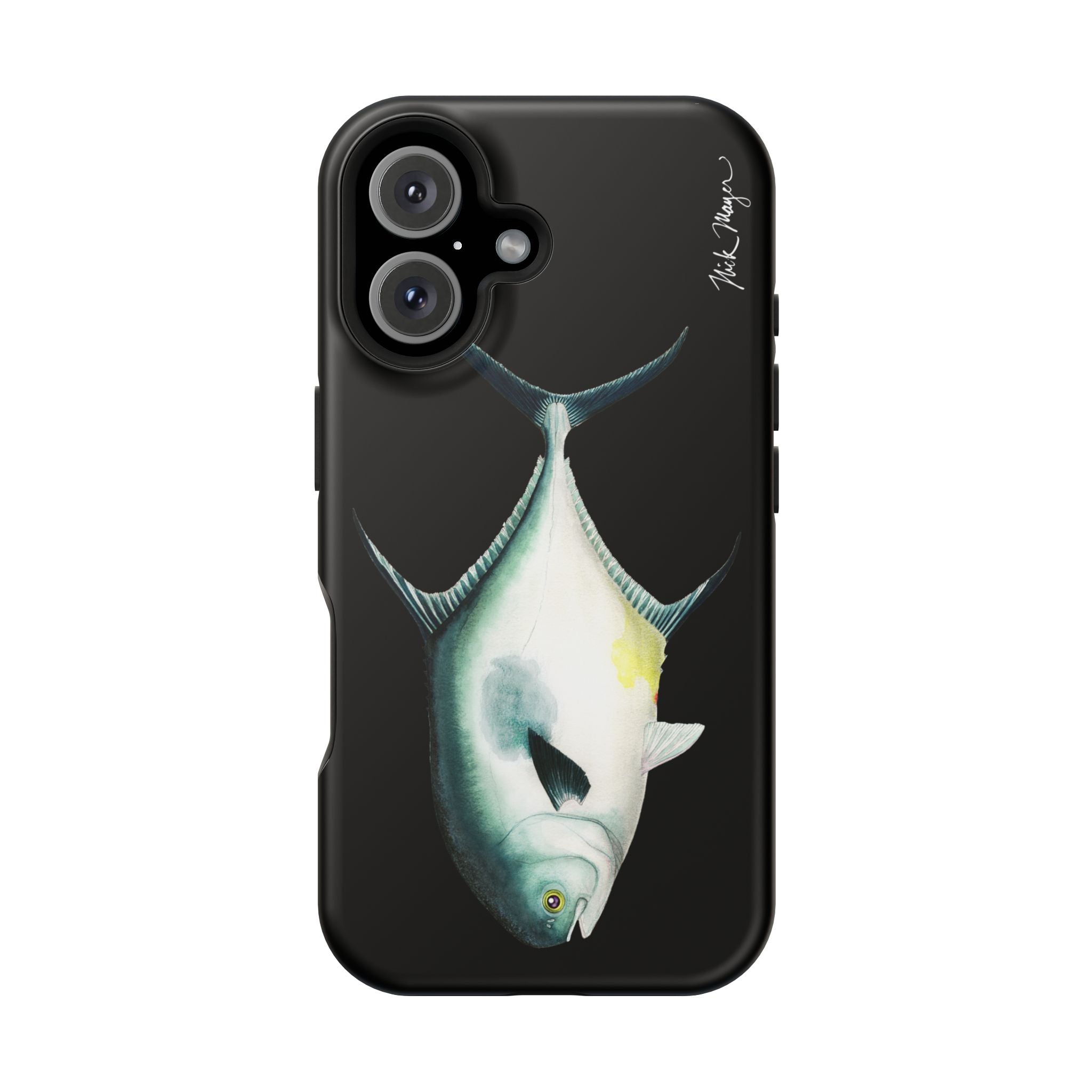 Atlantic Permit MagSafe Black iPhone Case