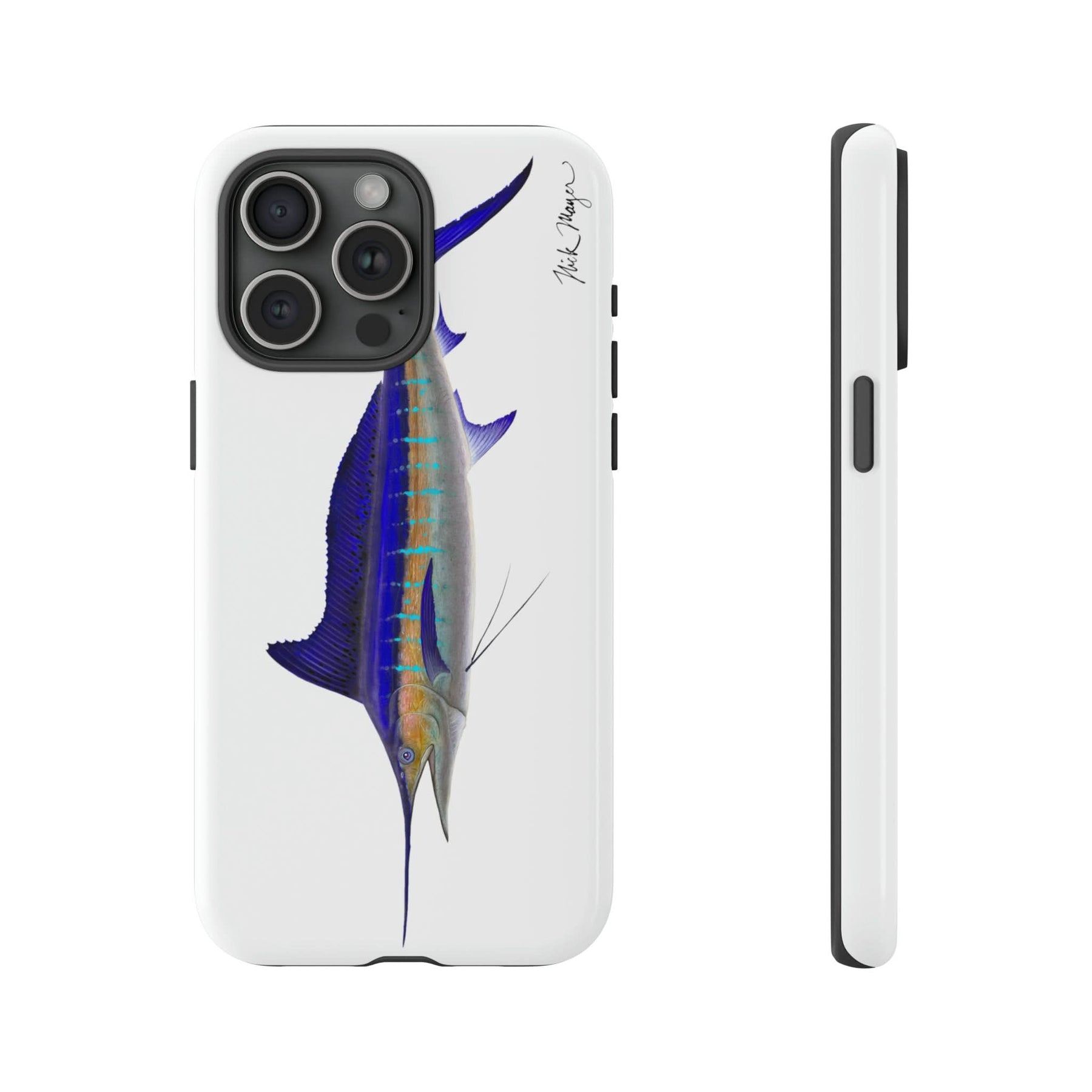 Striped Marlin iPhone 15 Case